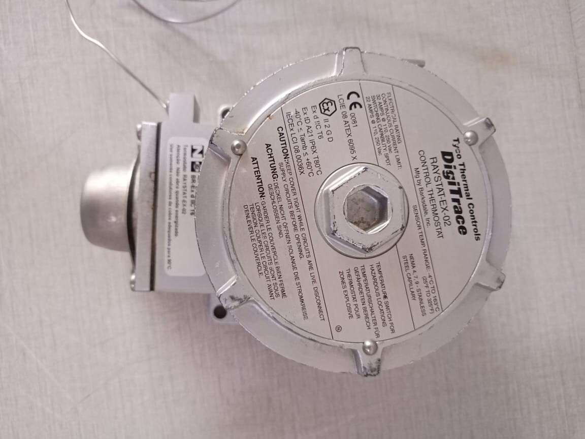 TYCO EX-02 Tyco Thermal Controls RAYSTAT-EX-02 Control Thermostat By Barksdale 4
