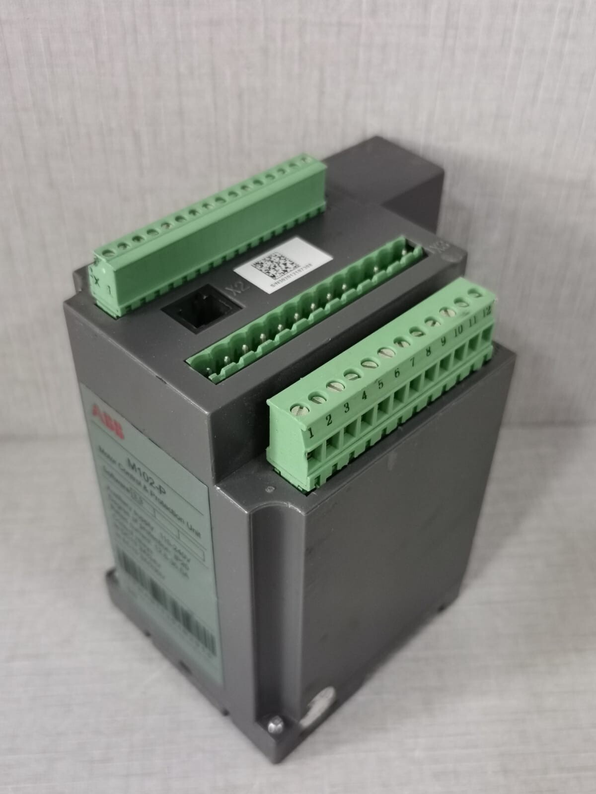 ABB M102-P ABB M102-P MOTOR CONTROL & PROTECTION UNIT 1TNA911304R2915 SOFTWARE 3.3 8
