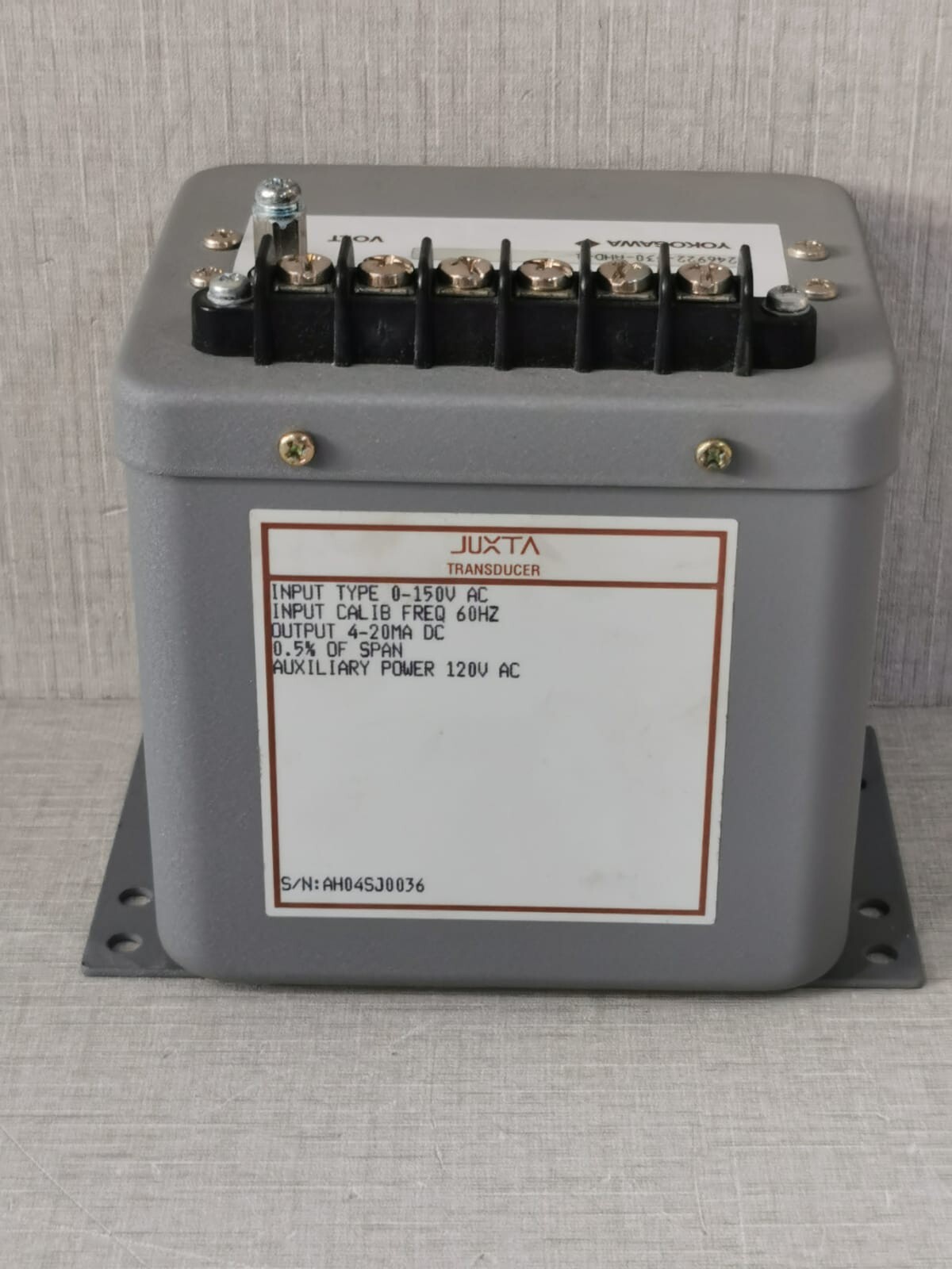 Yokogawa 246922-330-AHD-1 Yokogawa 246922-330-AHD-1 AC Voltage Transducer 3