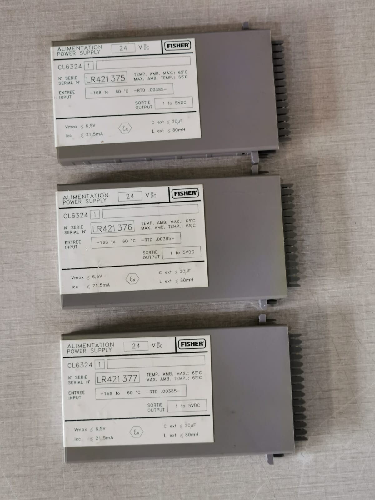 Fisher CL6324 FISHER CL6324 Alimentation Power Supply 2