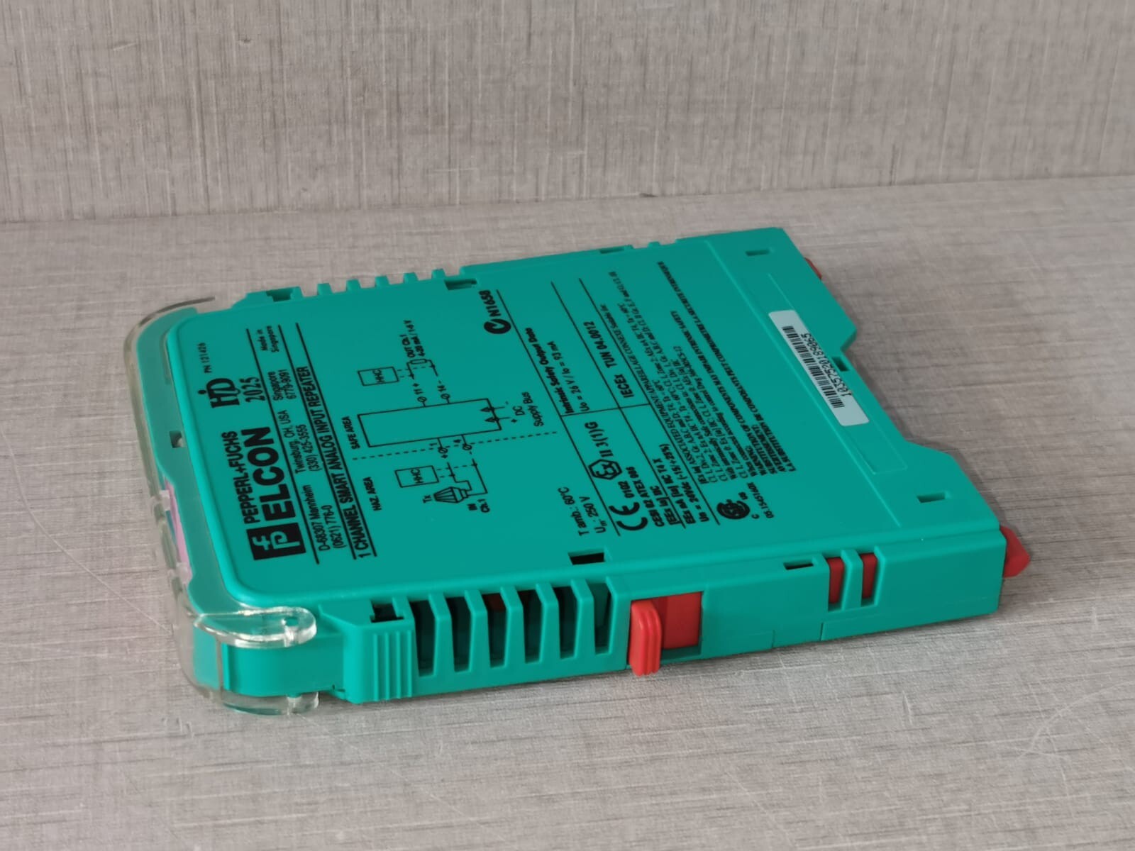 Pepperl+Fuchs HID2025 Pepperl+Fuchs ELCON HiD2025 1 CH. Smart Analog Input Repeater 121426 9