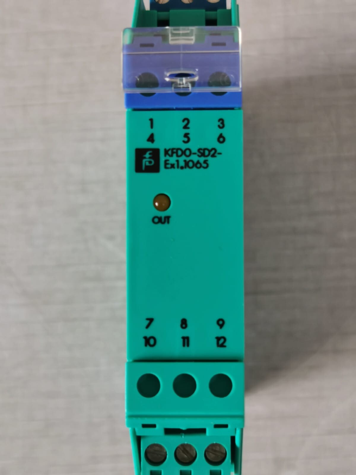 Pepperl+Fuchs KFD0-SD2-EX1.1065 PEPPERL+FUCHS KFD0-SD2-Ex1.1065 SOLENOID DRIVER 133238 2