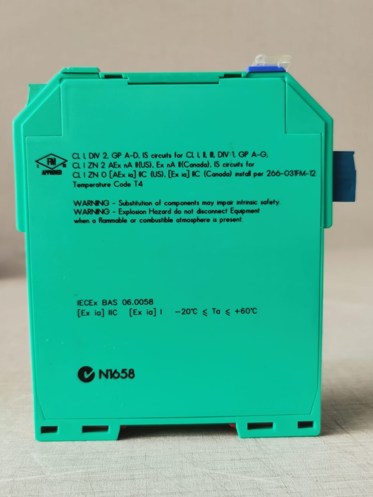 Pepperl+Fuchs KFD0-SD2-EX1.1065 PEPPERL+FUCHS KFD0-SD2-Ex1.1065 SOLENOID DRIVER 133238 6