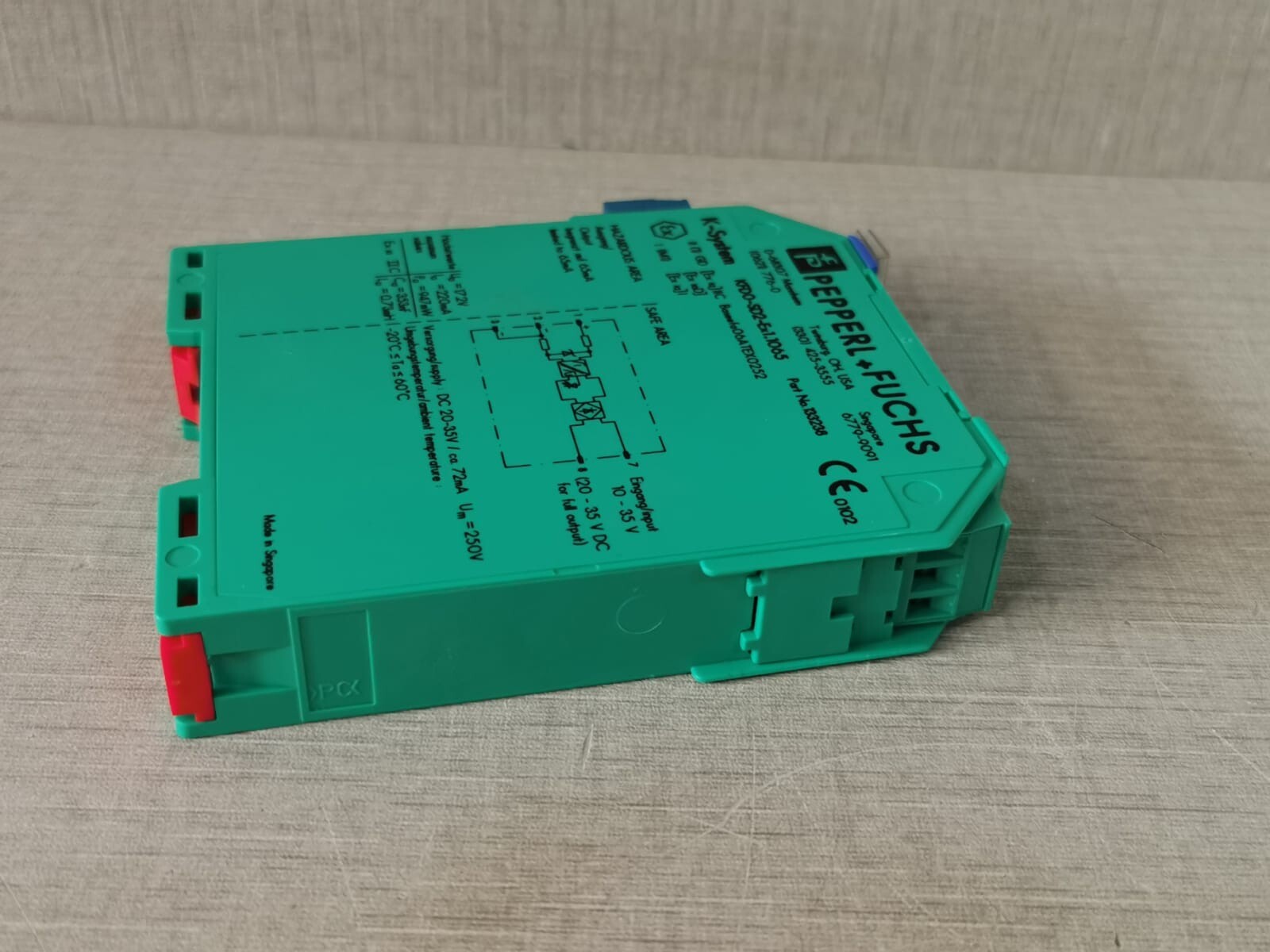 Pepperl+Fuchs KFD0-SD2-EX1.1065 PEPPERL+FUCHS KFD0-SD2-Ex1.1065 SOLENOID DRIVER 133238 7