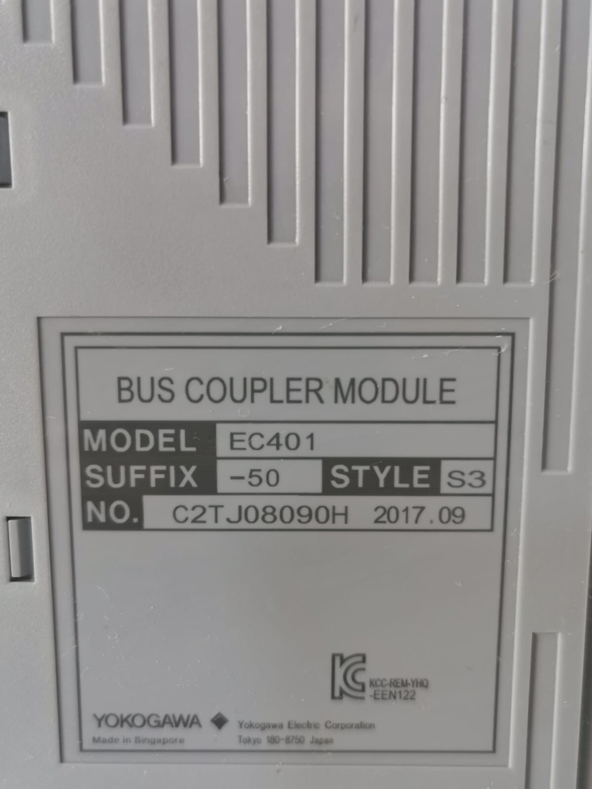 Yokogawa EC401-50 EC401 YOKOGAWA EC401-50 STYLE S3 BUS COUPLER MODULE 4