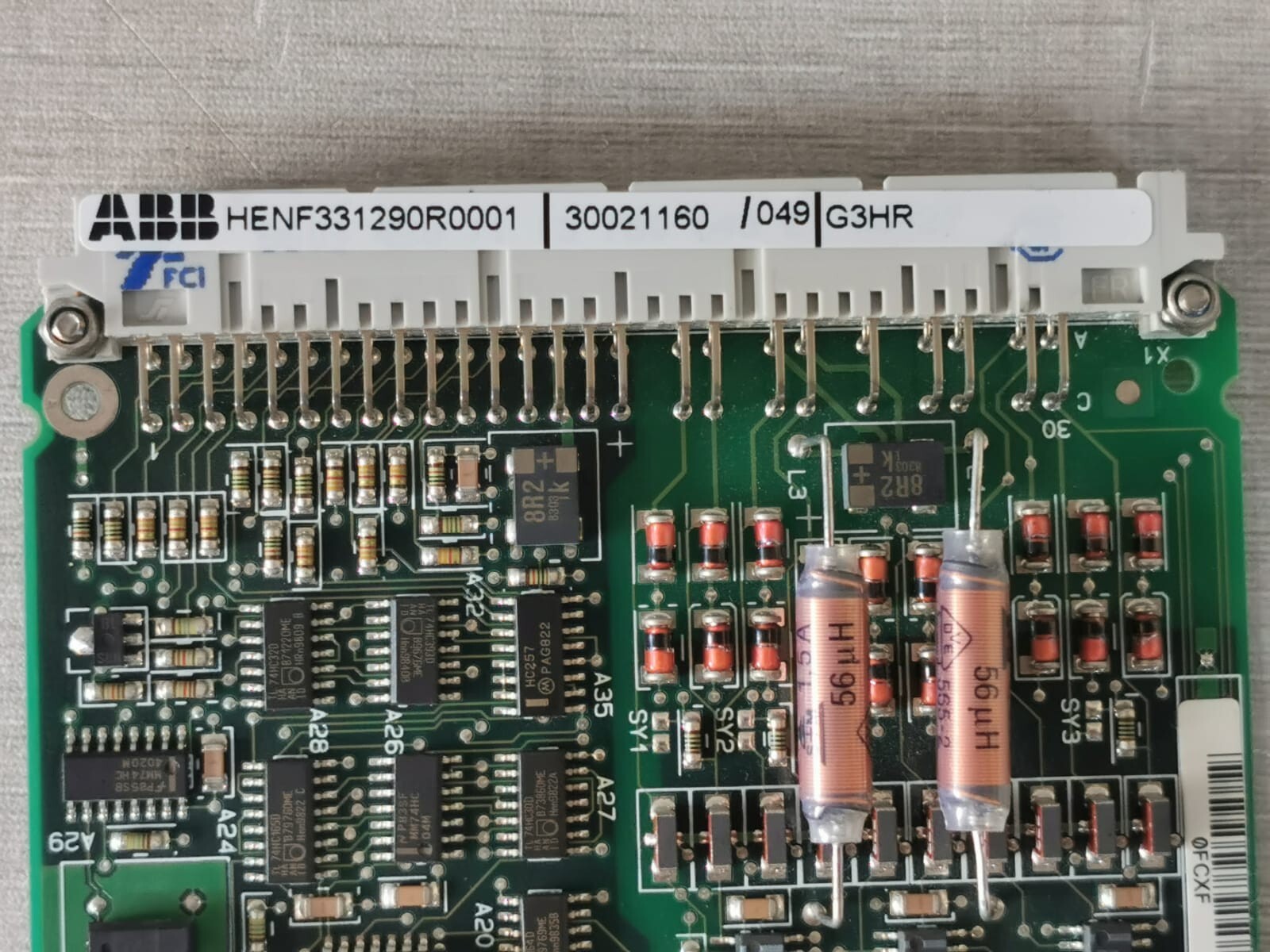 ABB RS-422 ABB RS-422/V.11 HENF331290R0001 G3HR PCB CARD 5