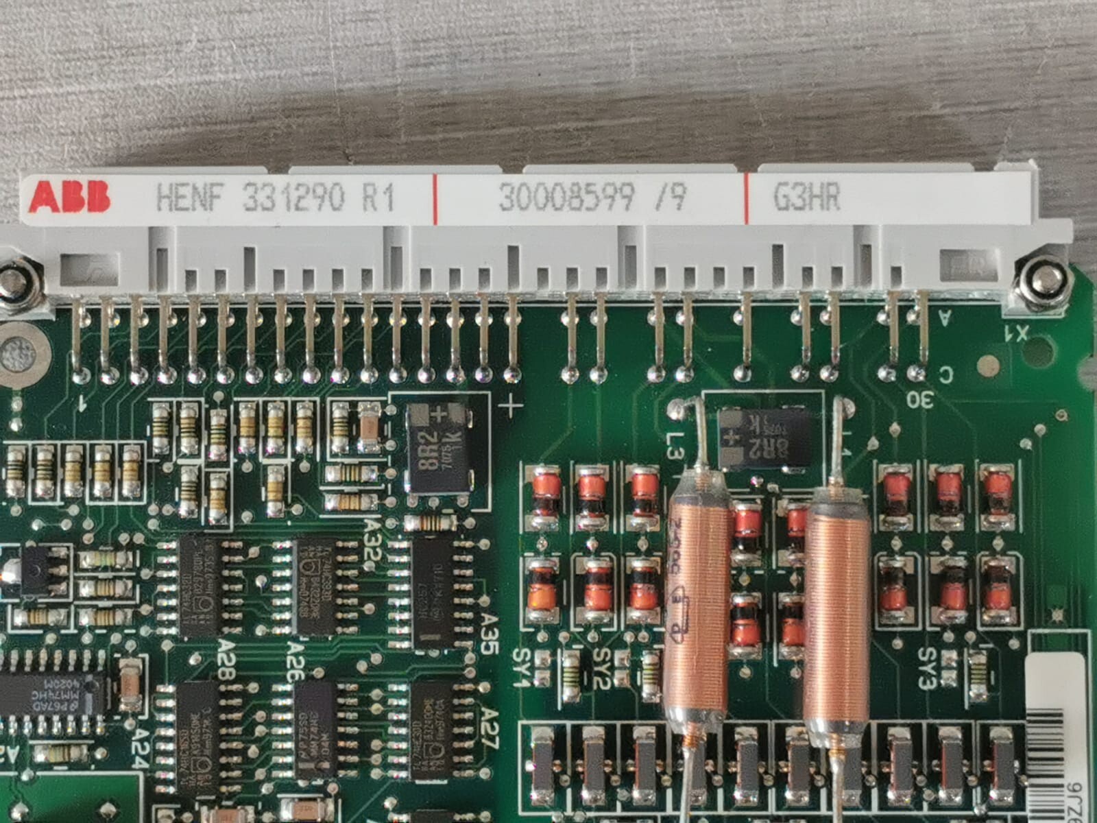 ABB RS-422 ABB RS-422/V.11 HENF331290R0001 G3HR PCB CARD 6