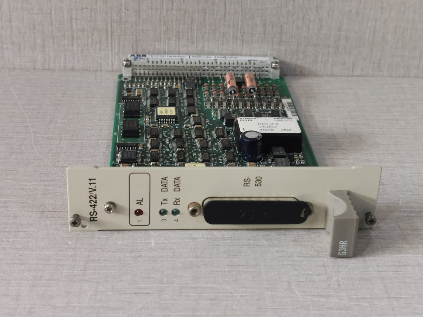 ABB RS-422 ABB RS-422/V.11 HENF331290R0001 G3HR PCB CARD 7