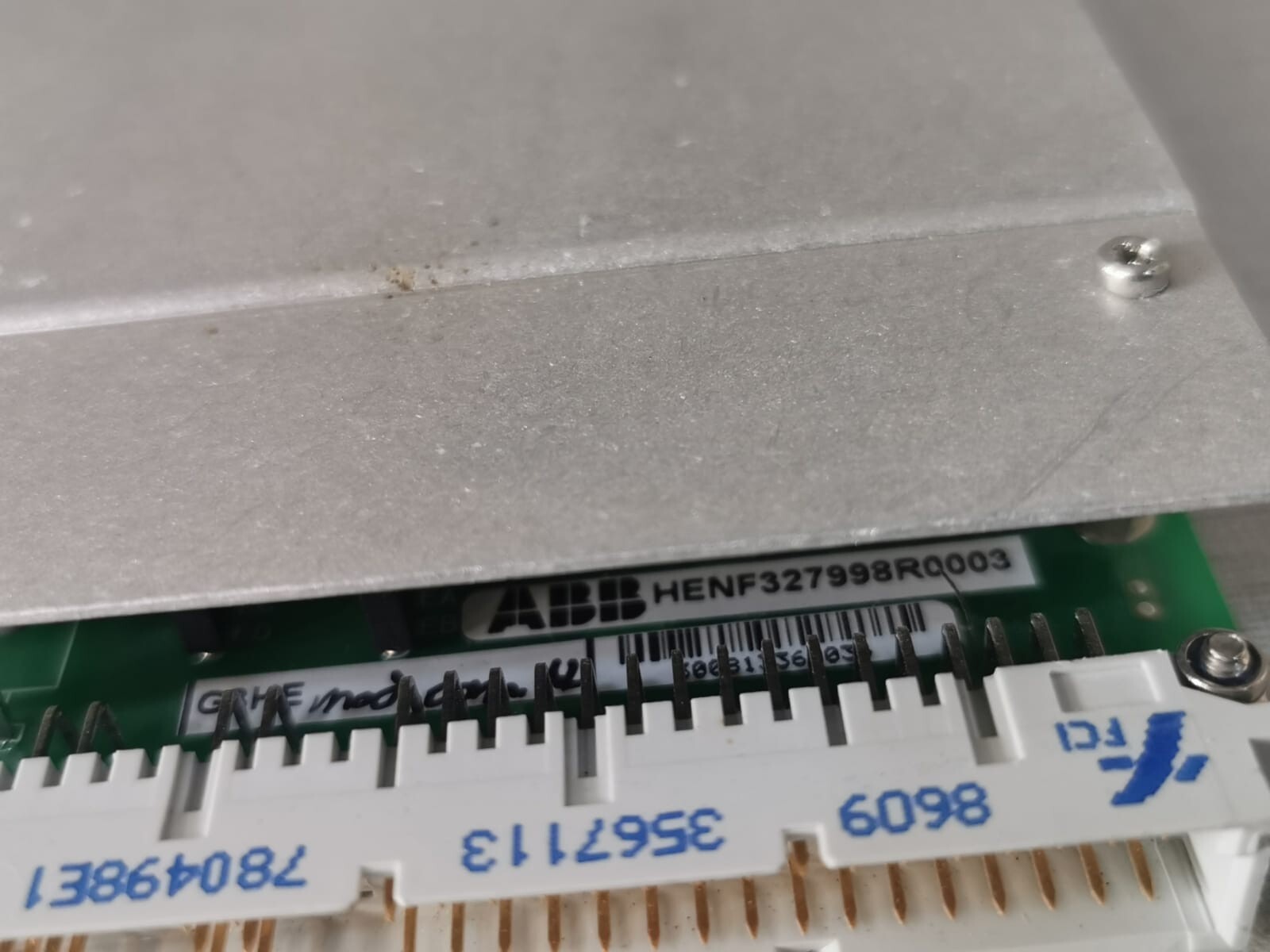 ABB HENF327998R0003 ABB HENF327998R0003 G3HE / HENF327998R3 G3HE PCB ALARM CARD 9