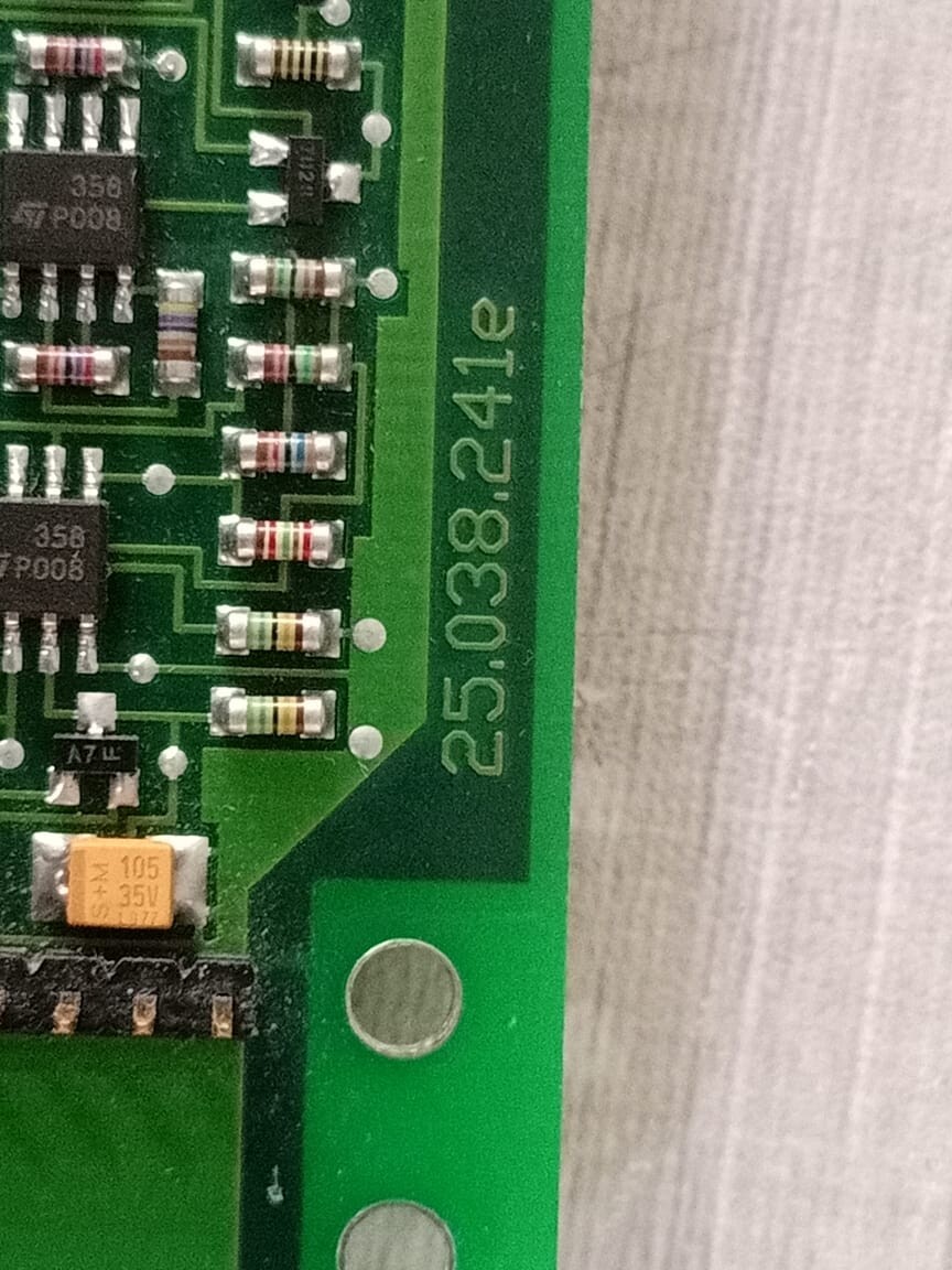 Rockwell Automation 25.038.241E Allen Bradley Smart Motor Manager 25.038.241e / 25.610.201-01g PCB with LCD 7