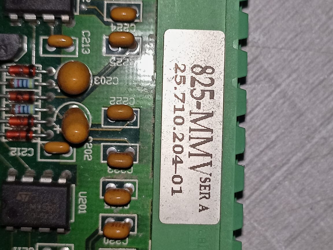 Rockwell Automation MMV-25 ALLEN BRADLEY 825-MMV 25.710.204-01 Ser A CIRCUIT BOARD 6