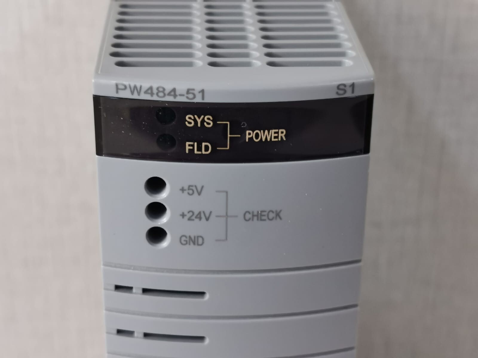 Yokogawa PW484-51 PW484 Yokogawa PW484-51 S1 Power Module 24VDC 2
