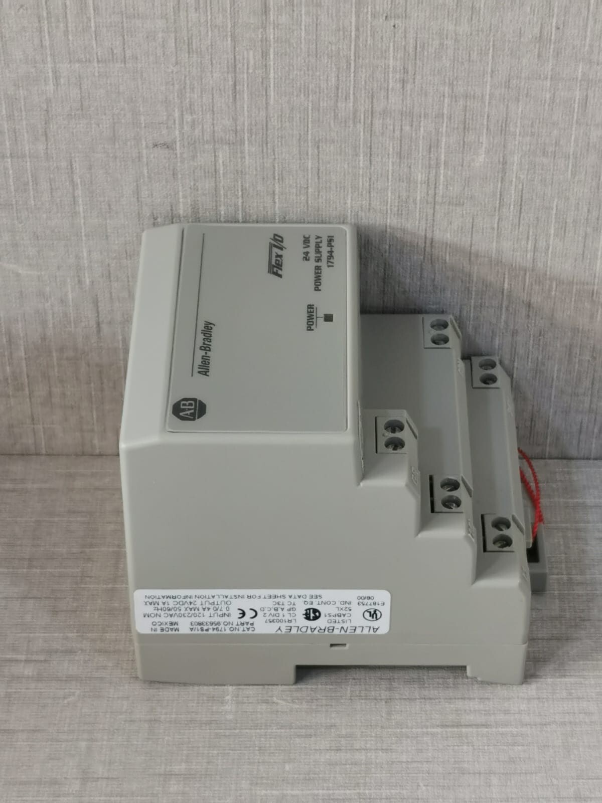 Rockwell Automation 1794-PS1 Allen Bradley 1794-PS1 Flex I/O Power Supply Series A P/n: 95633803 5