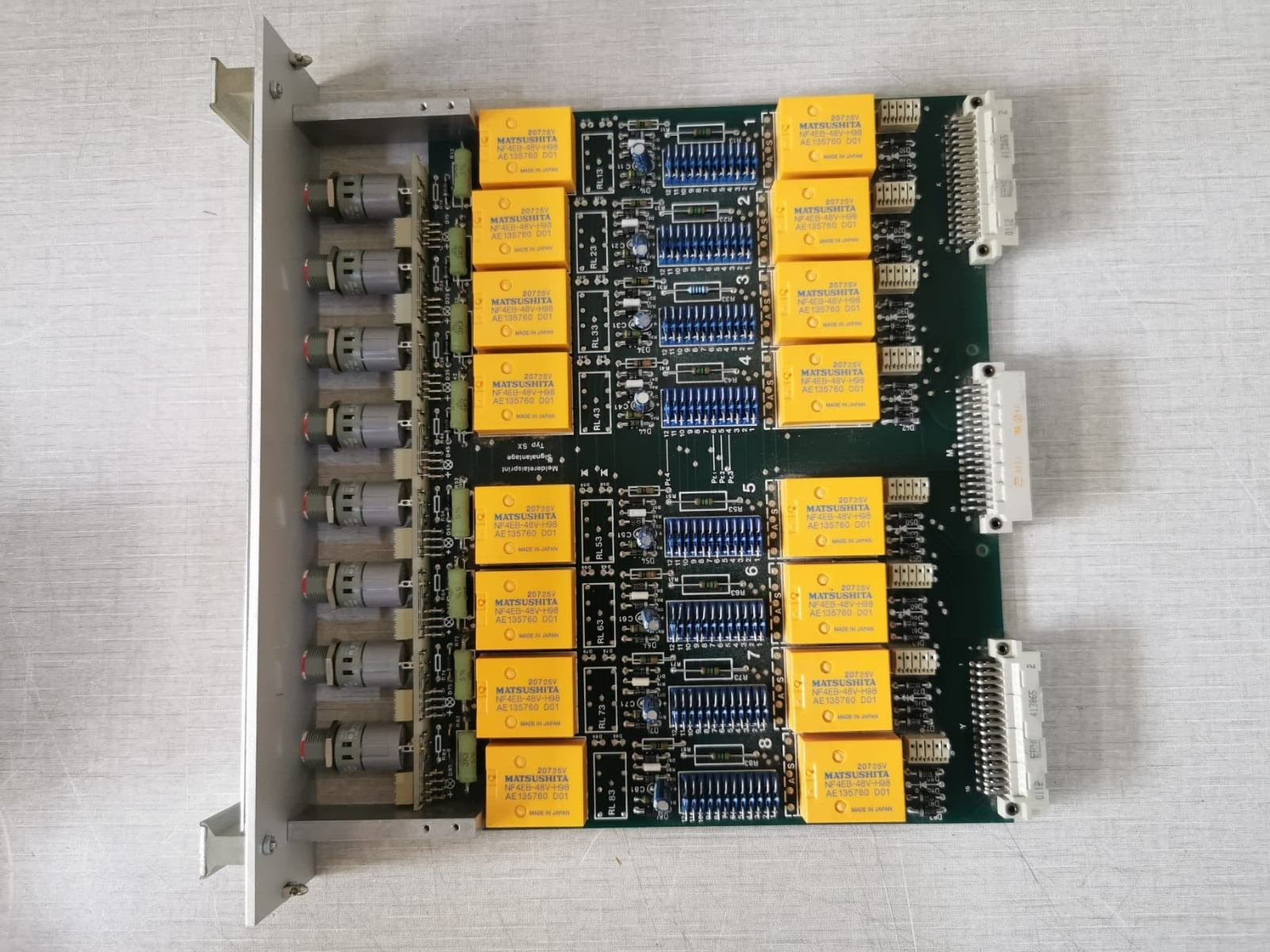 Panasonic MESSAGE Matsushita Message Relay Circuit Board Signal System Type SX 4