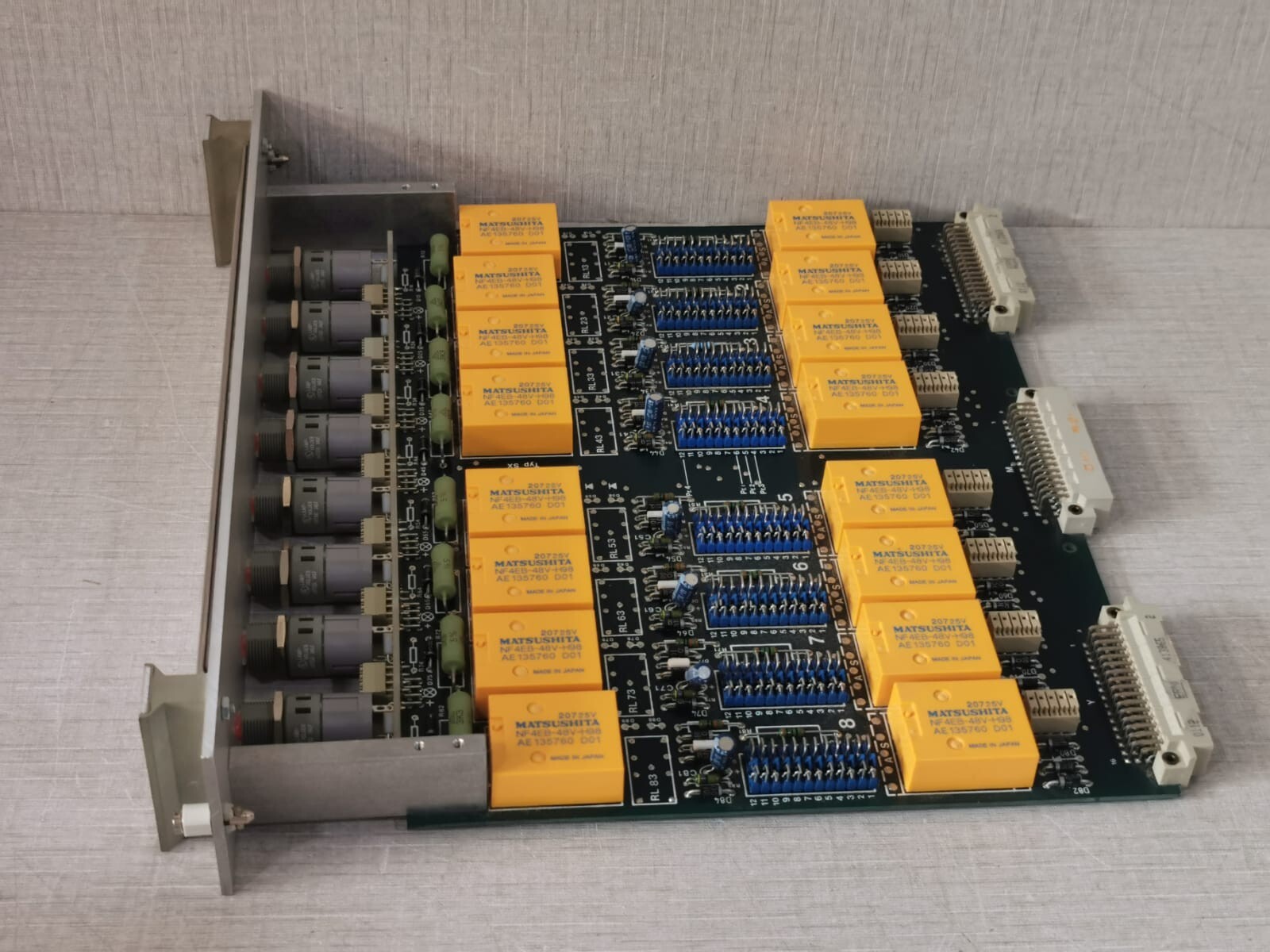 Panasonic MESSAGE Matsushita Message Relay Circuit Board Signal System Type SX 9