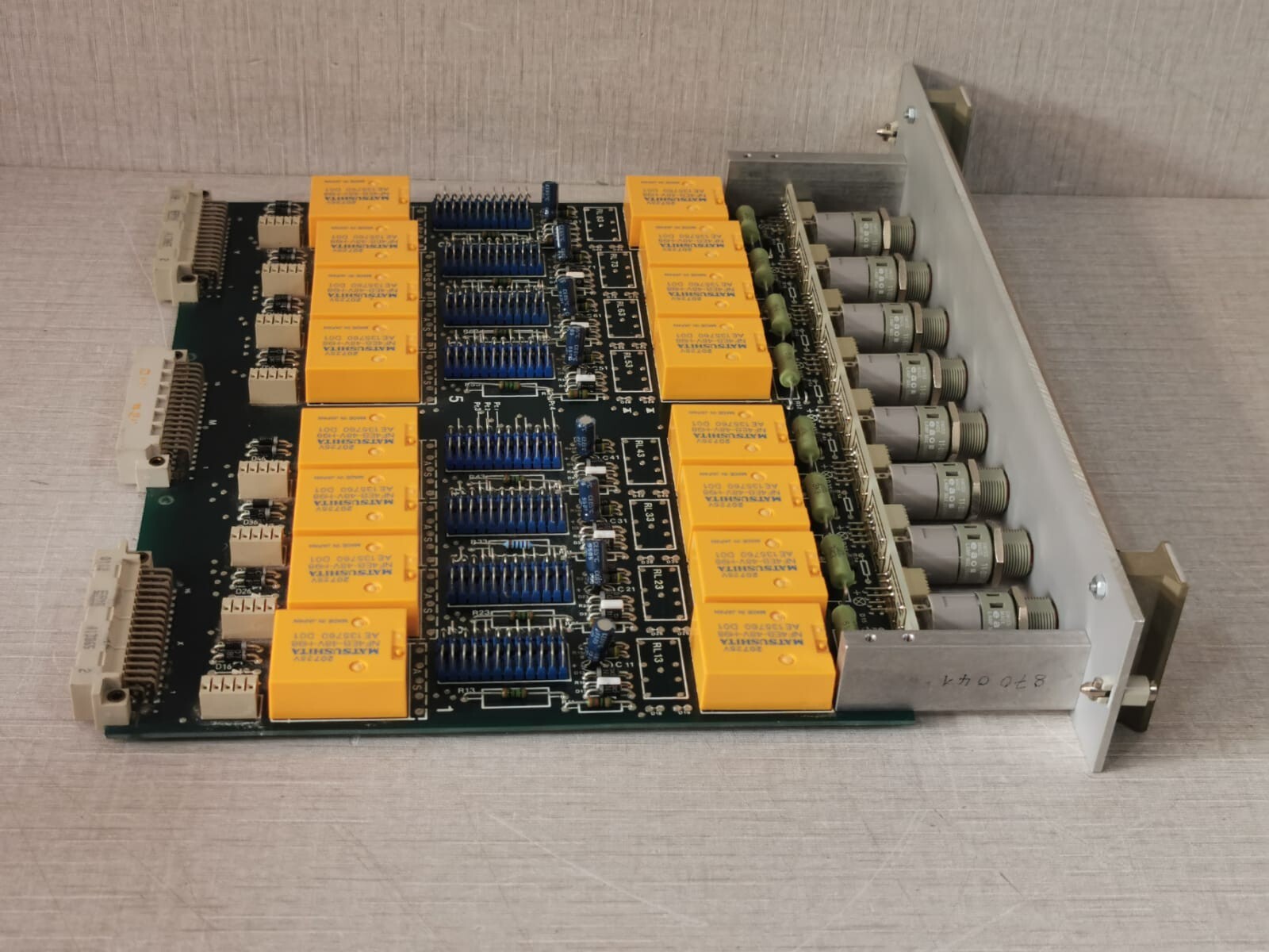 Panasonic MESSAGE Matsushita Message Relay Circuit Board Signal System Type SX 10