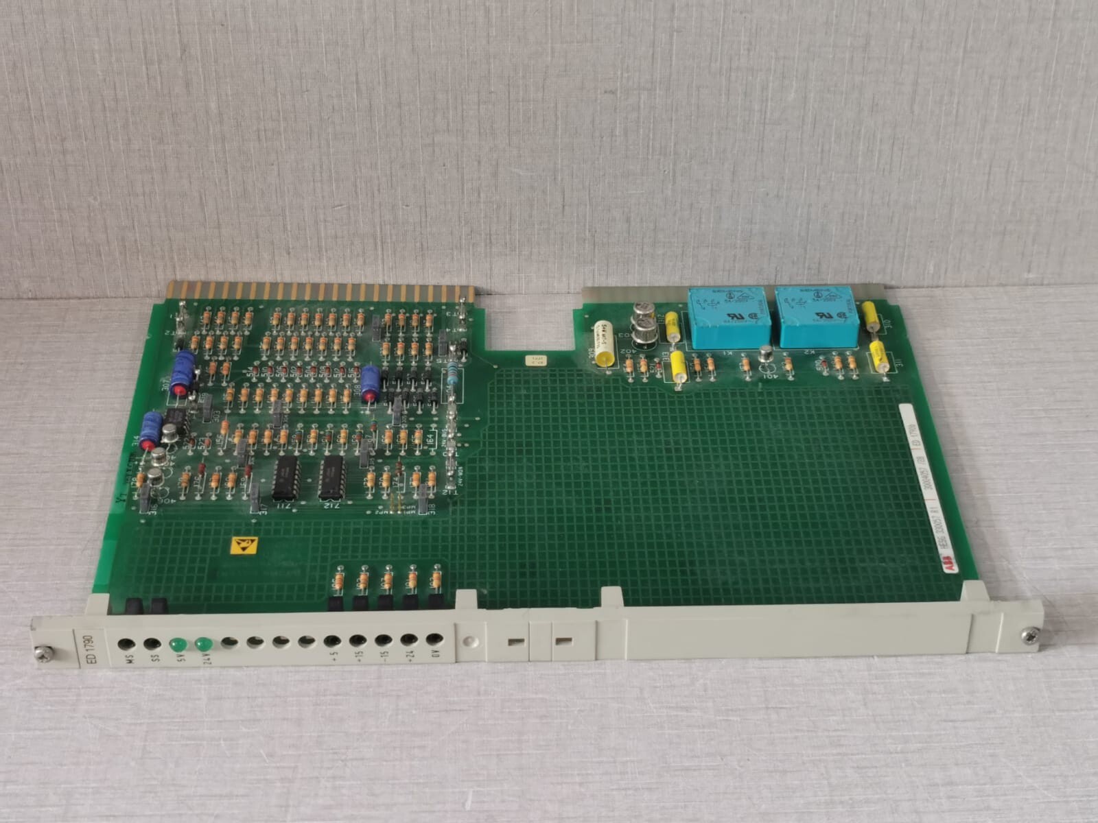 ABB ED1790/ED1790B ABB ED1790/ED1790b HESG330057R1 PCB BOARD SCREENING PRINT MODULE 7
