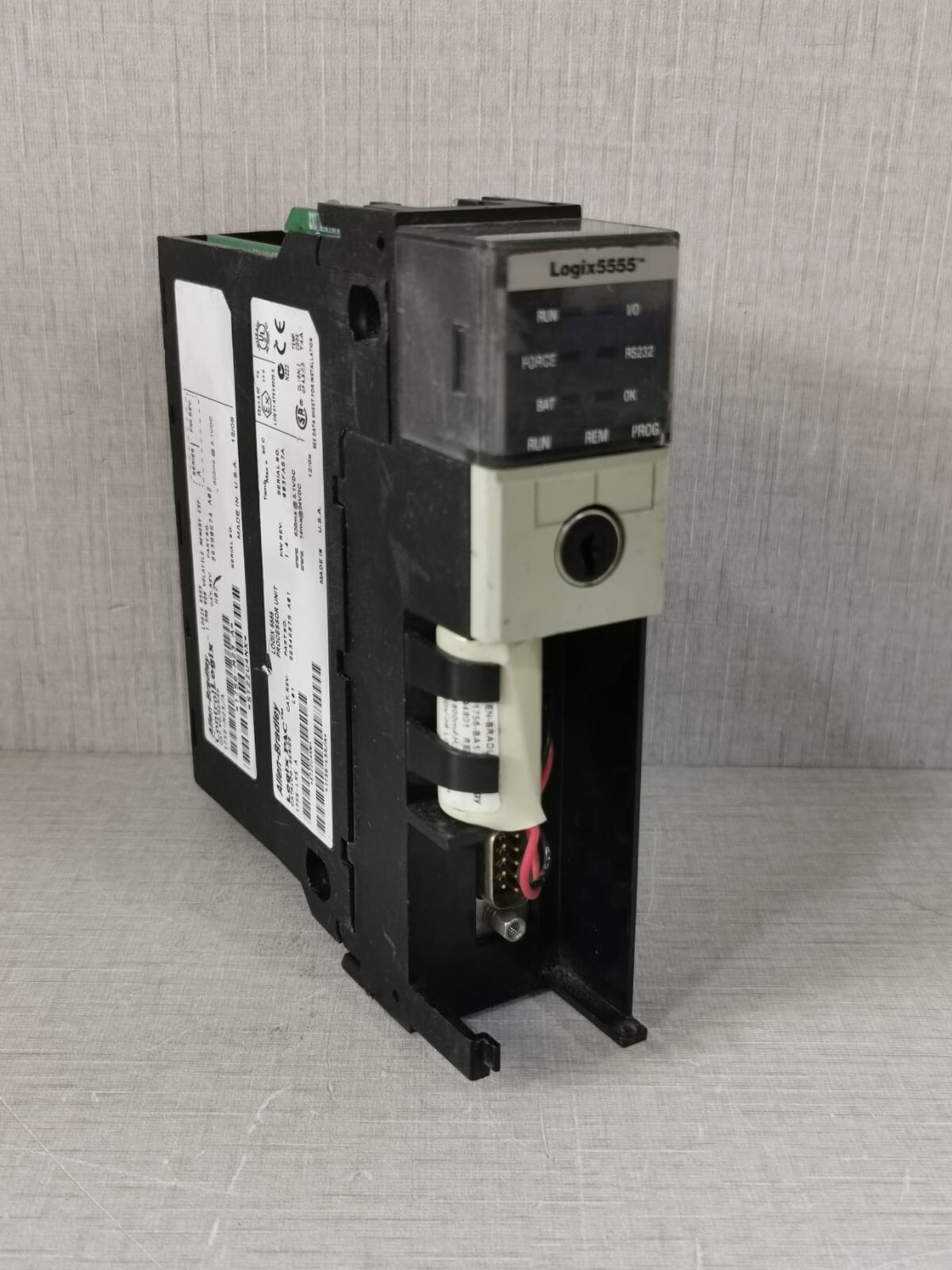 Rockwell Automation LOGIX-5555-1756 ALLEN BRADLEY CONTROL LOGIX 5555 1756-L55/A 1756-M23/A F/W 1.4 PROCESSOR 2