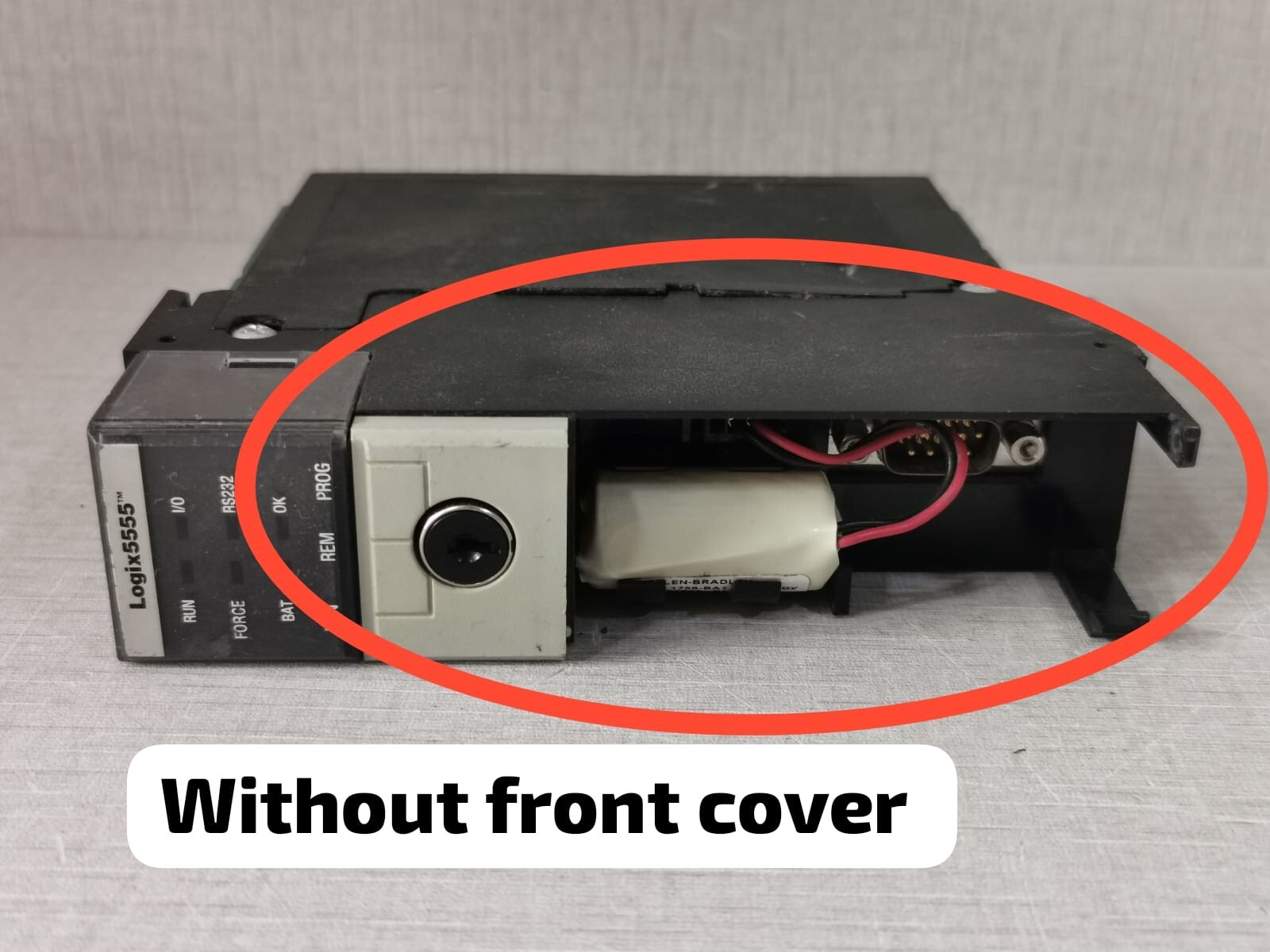 Rockwell Automation LOGIX-5555-1756 ALLEN BRADLEY CONTROL LOGIX 5555 1756-L55/A 1756-M23/A F/W 1.4 PROCESSOR 7