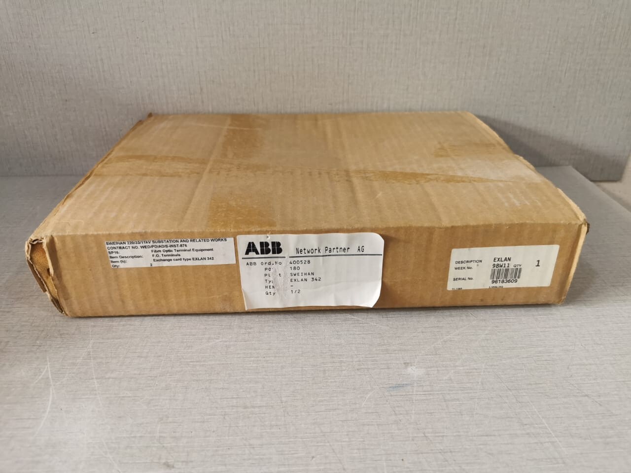 ABB 3.3564.342 ABB EXLAN 3.3564.342 98W11/ 96183609 9