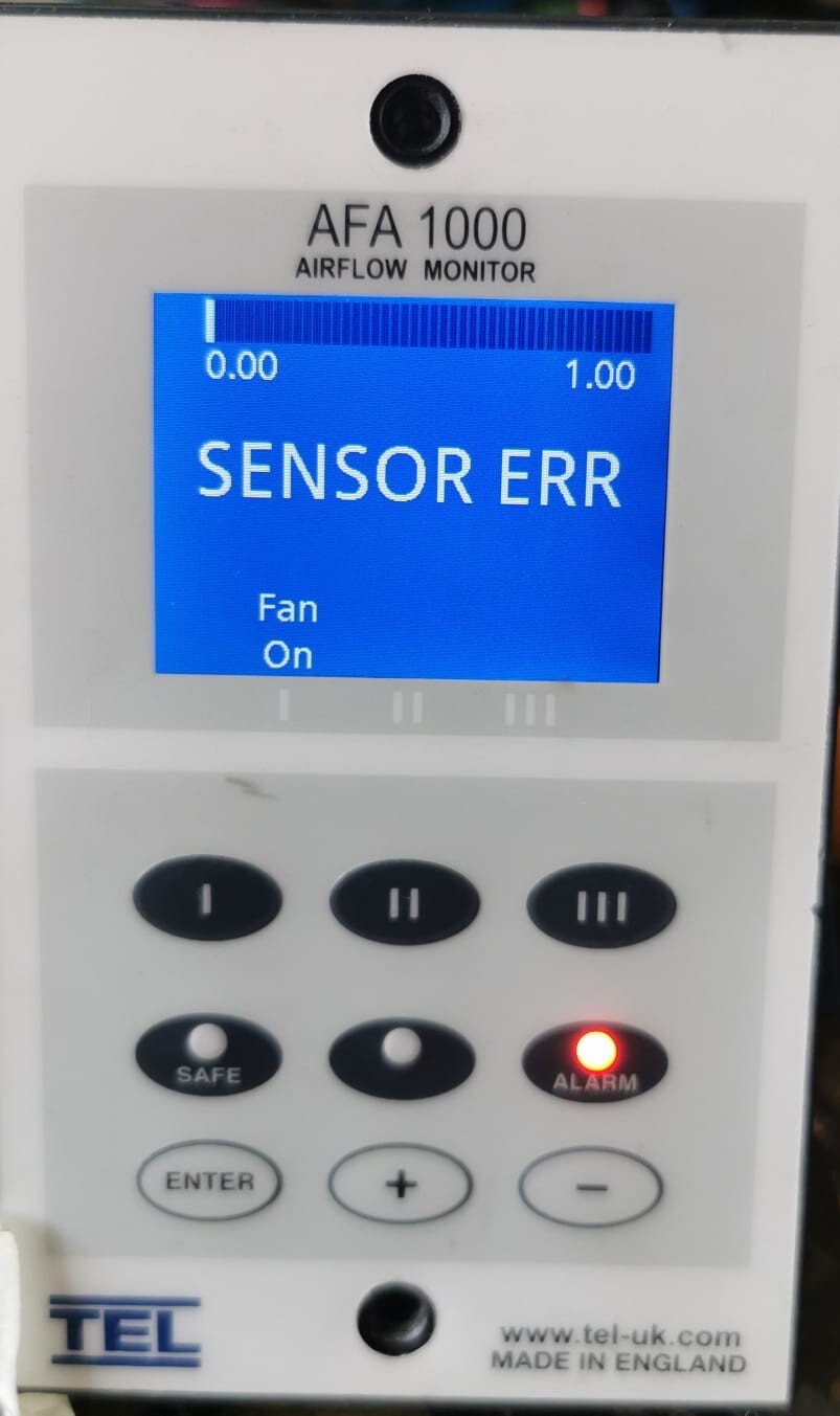 TEL AFA-1000 TEL AFA 1000 AIRFLOW MONITOR 2