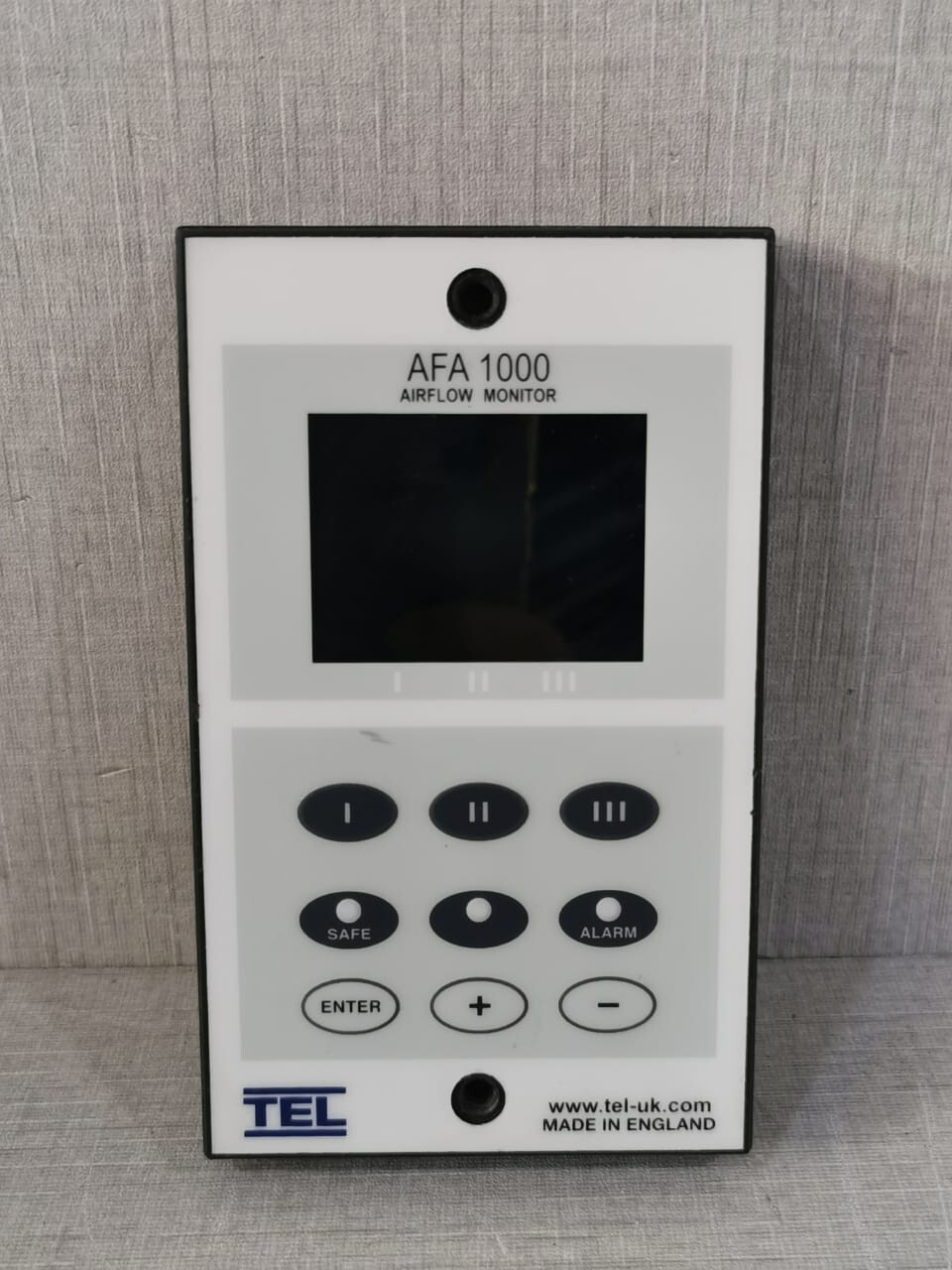 TEL AFA-1000 TEL AFA 1000 AIRFLOW MONITOR 3