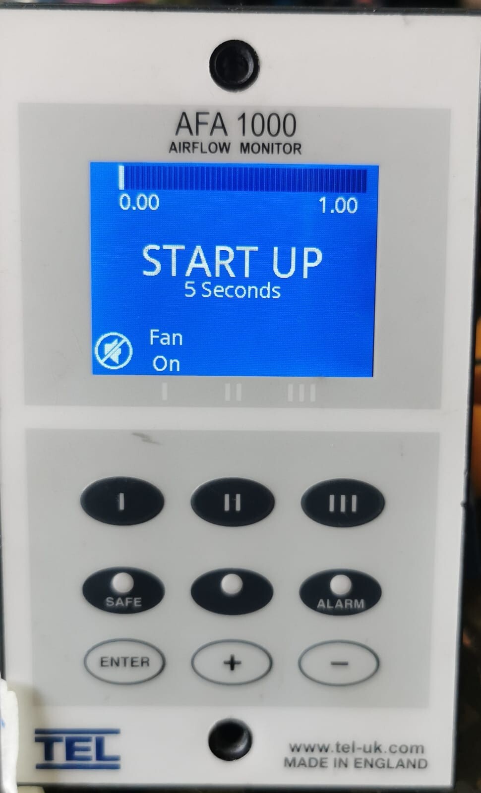 TEL AFA 1000 AIRFLOW MONITOR