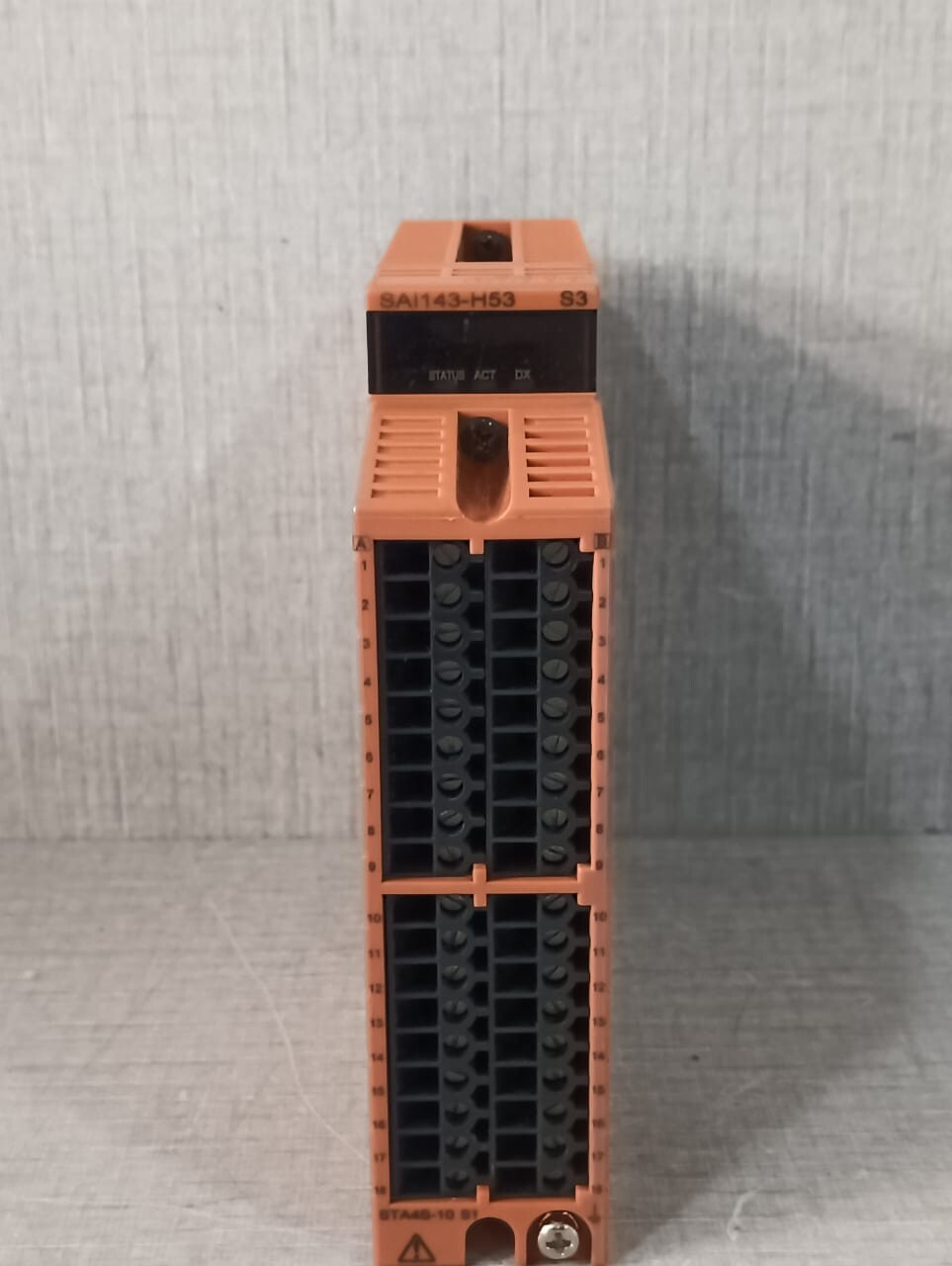 Yokogawa SAI143-H53 SAI143 YOKOGAWA SAI143-H53 STYLE S3 ANALOG INPUT MODULE W/ STA4S-10 S1 CONNECTOR 2
