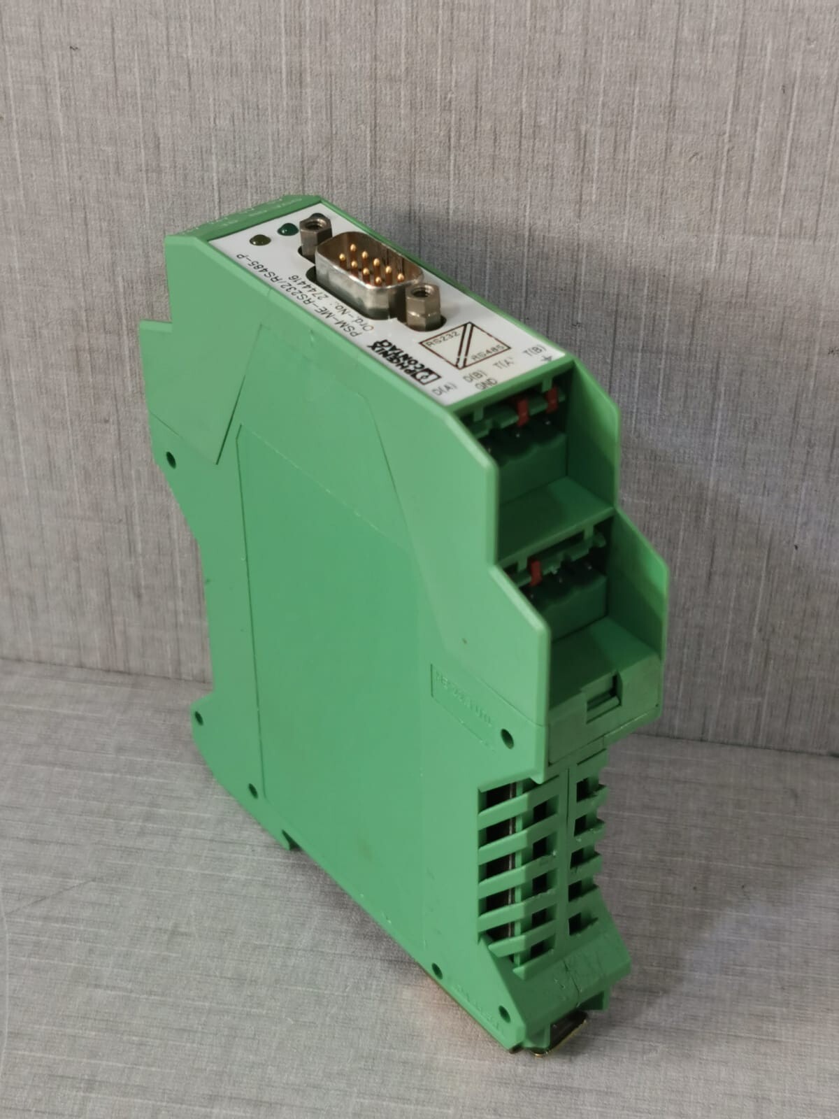 Phoenix Contact RS232/RS485-P PHOENIX CONTACT PSM-ME-RS232/RS485-P INTERFACE CONVERTER 7
