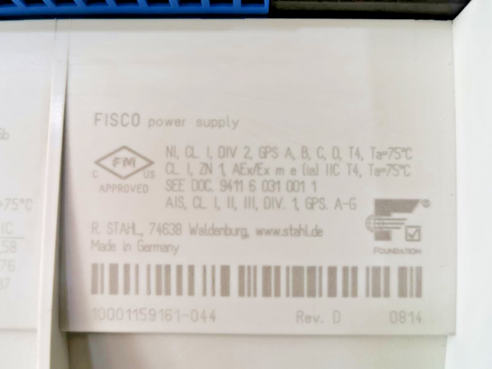 ISbus ISBUS-9411 ISBus 9411/21-210-31 FIELD DEVICE CONTROLLER ZONE 1 4