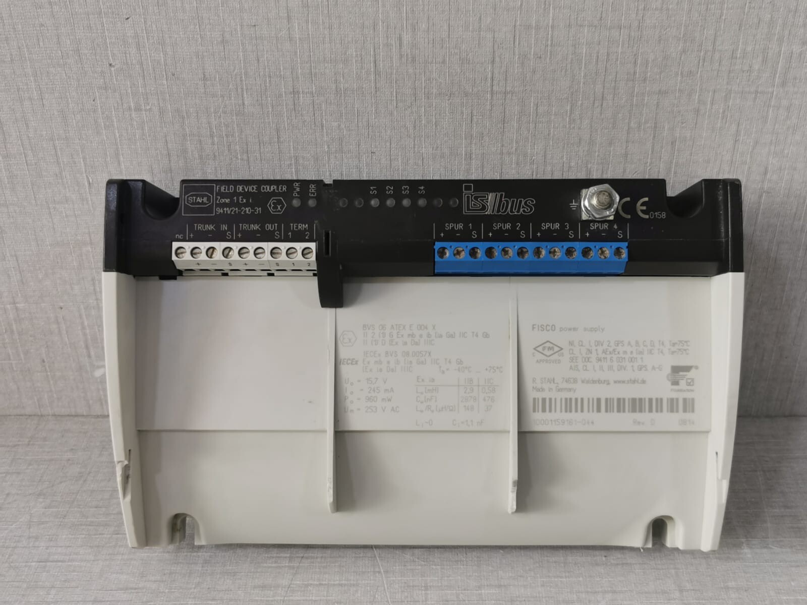 ISBus 9411/21-210-31 FIELD DEVICE CONTROLLER ZONE 1