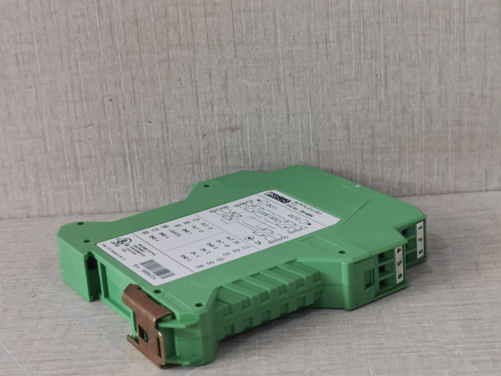 Phoenix Contact 2814854 PHOENIX CONTACT MCR-FL-C-UI-2UI-DCI SIGNAL CONDITIONER 2814854 5