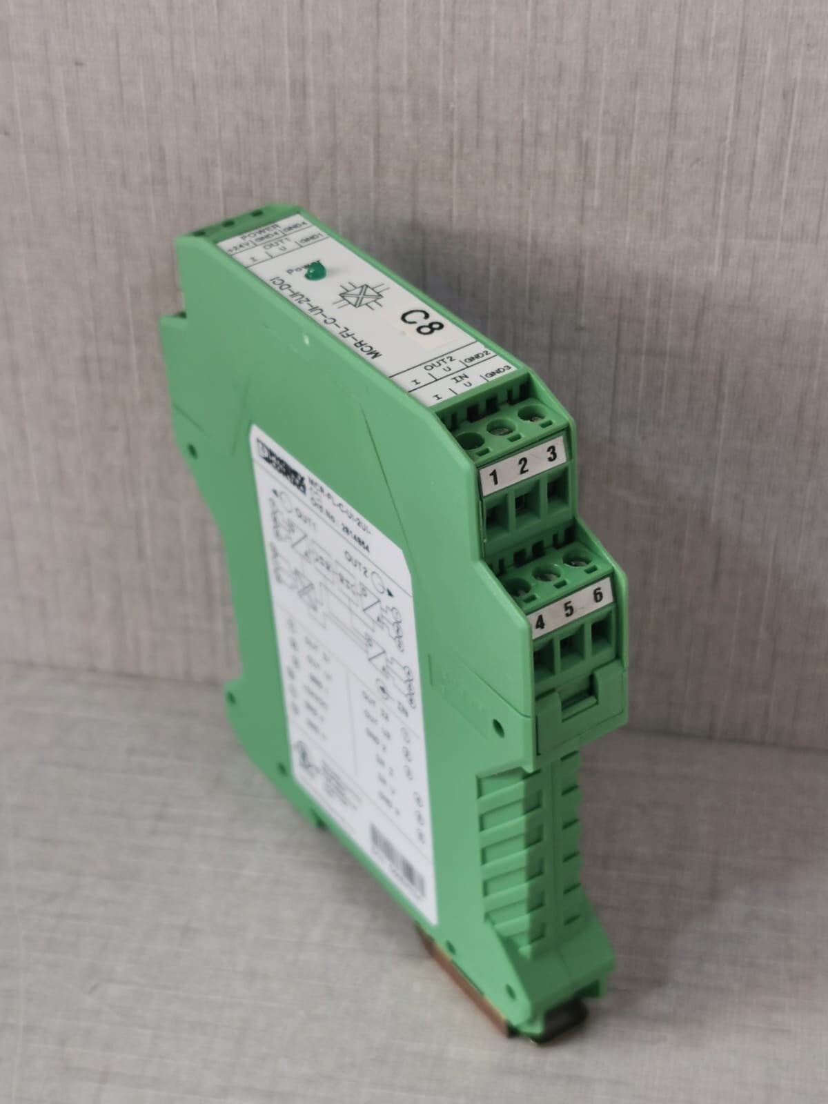 Phoenix Contact 2814854 PHOENIX CONTACT MCR-FL-C-UI-2UI-DCI SIGNAL CONDITIONER 2814854 8