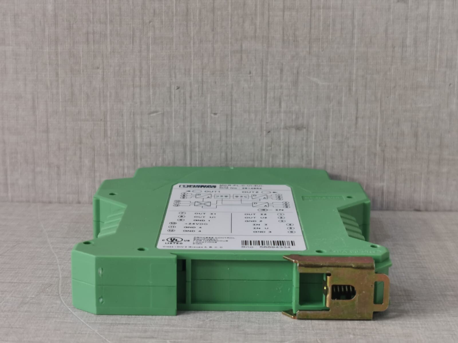 Phoenix Contact 2814854 PHOENIX CONTACT MCR-FL-C-UI-2UI-DCI SIGNAL CONDITIONER 2814854 9