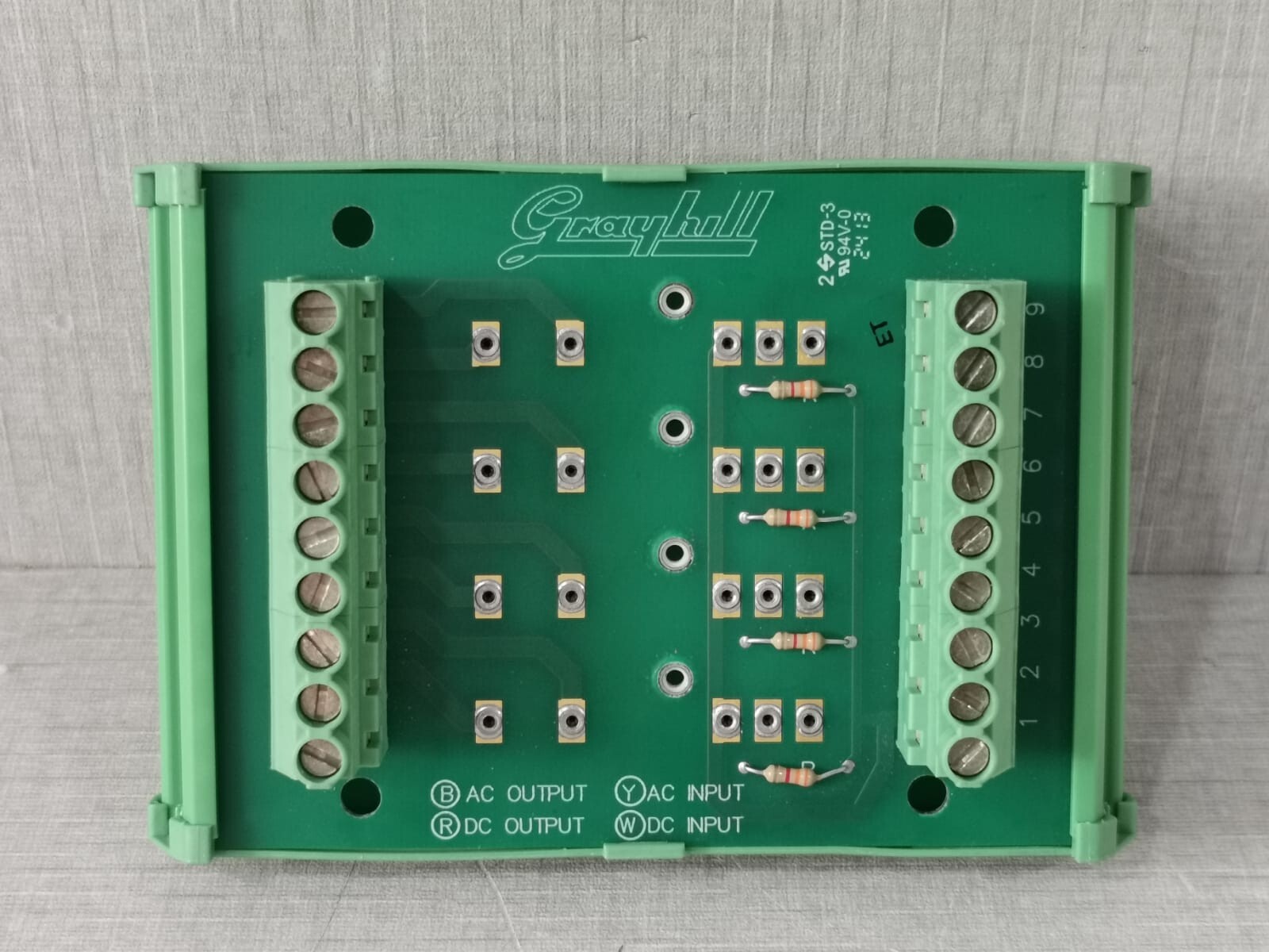 GRAYHILL 70GRCK4-DIN 4-CHANNEL RACKS