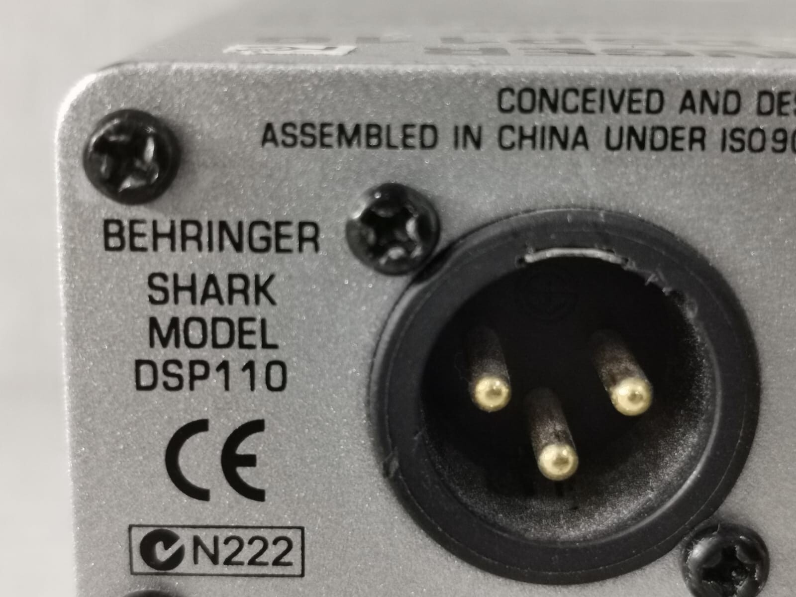 Behringer DSP110 BEHRINGER SHARK DSP110 SIGNAL PROCESSOR 4
