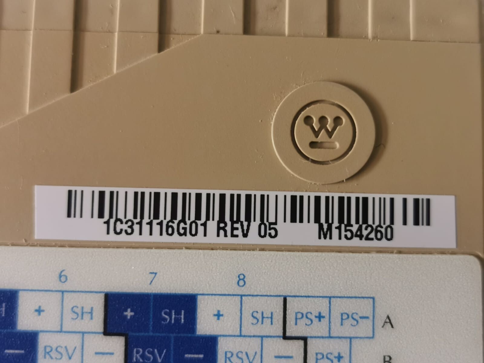 Unbranded 1C31116G01 1C31116G01 REV.05 ANALOG INPUT 4
