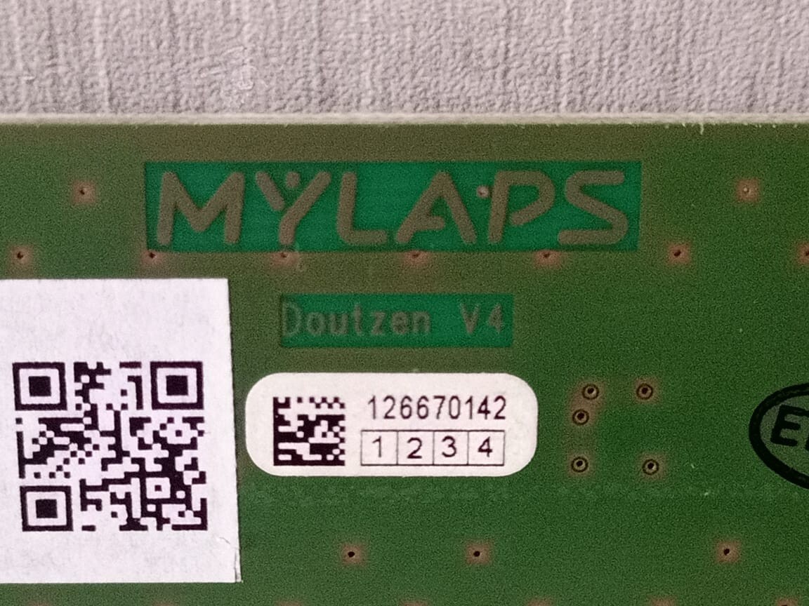 mylaps doutzen v4 mylaps doutzen v4 circuit board -Removed from MYLAPS BibTag Portable Decoder 4