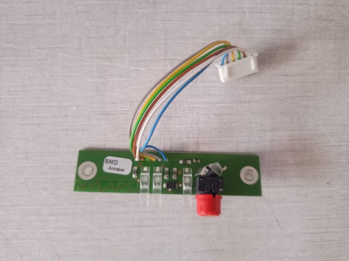 mylaps Portia V2 circuit board -Removed from MYLAPS BibTag Portable Decoder
