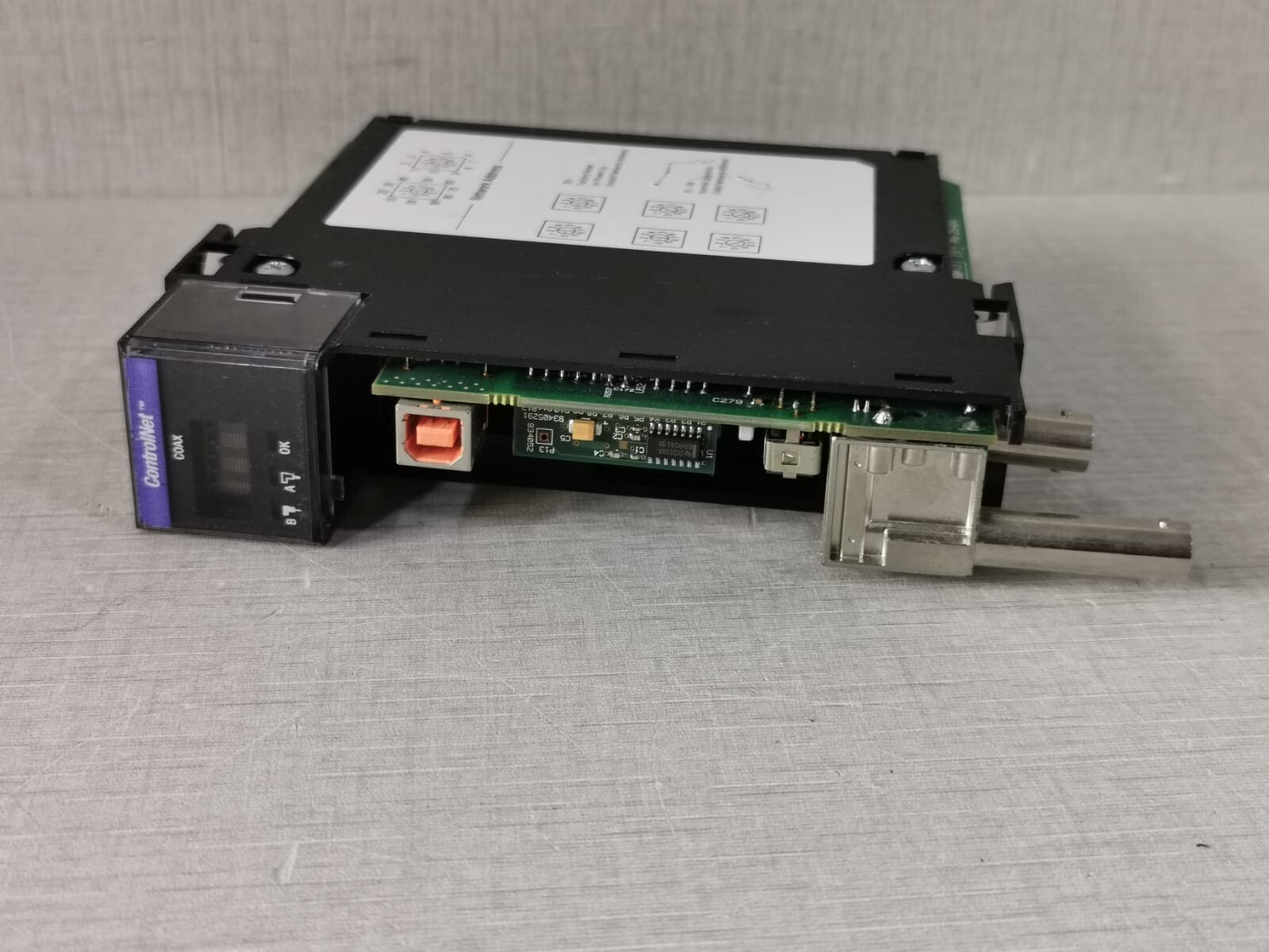 Allen-Bradley PN-27705 ALLEN BRADLEY 1756-CN2R/B PN-27705 F/W 20.013 CONTROLNET COMMUNICATION BRIDGE 3