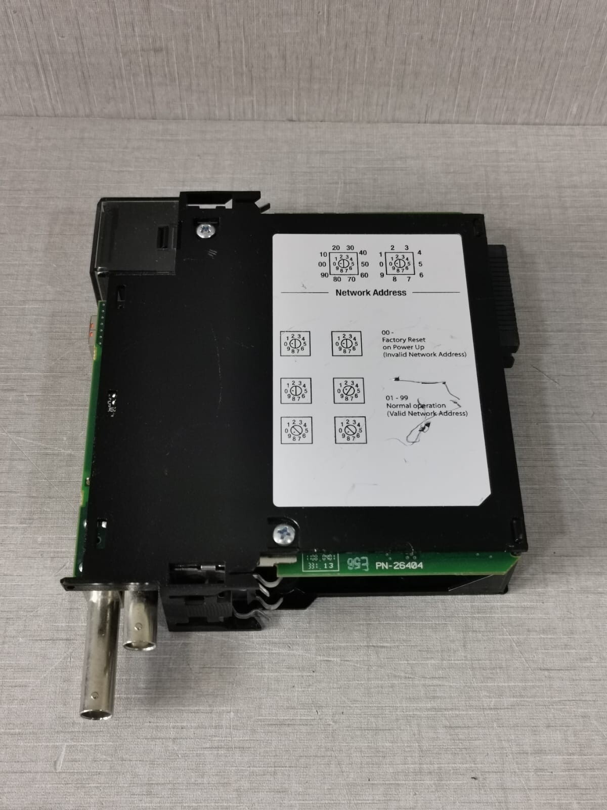 Allen-Bradley PN-27705 ALLEN BRADLEY 1756-CN2R/B PN-27705 F/W 20.013 CONTROLNET COMMUNICATION BRIDGE 6
