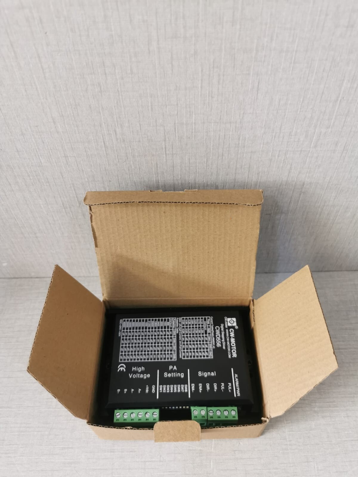 CW-MOTOR CWD556 PCS CW-MOTOR CWD556 DIGITAL STEPPING DRIVER 24V 2