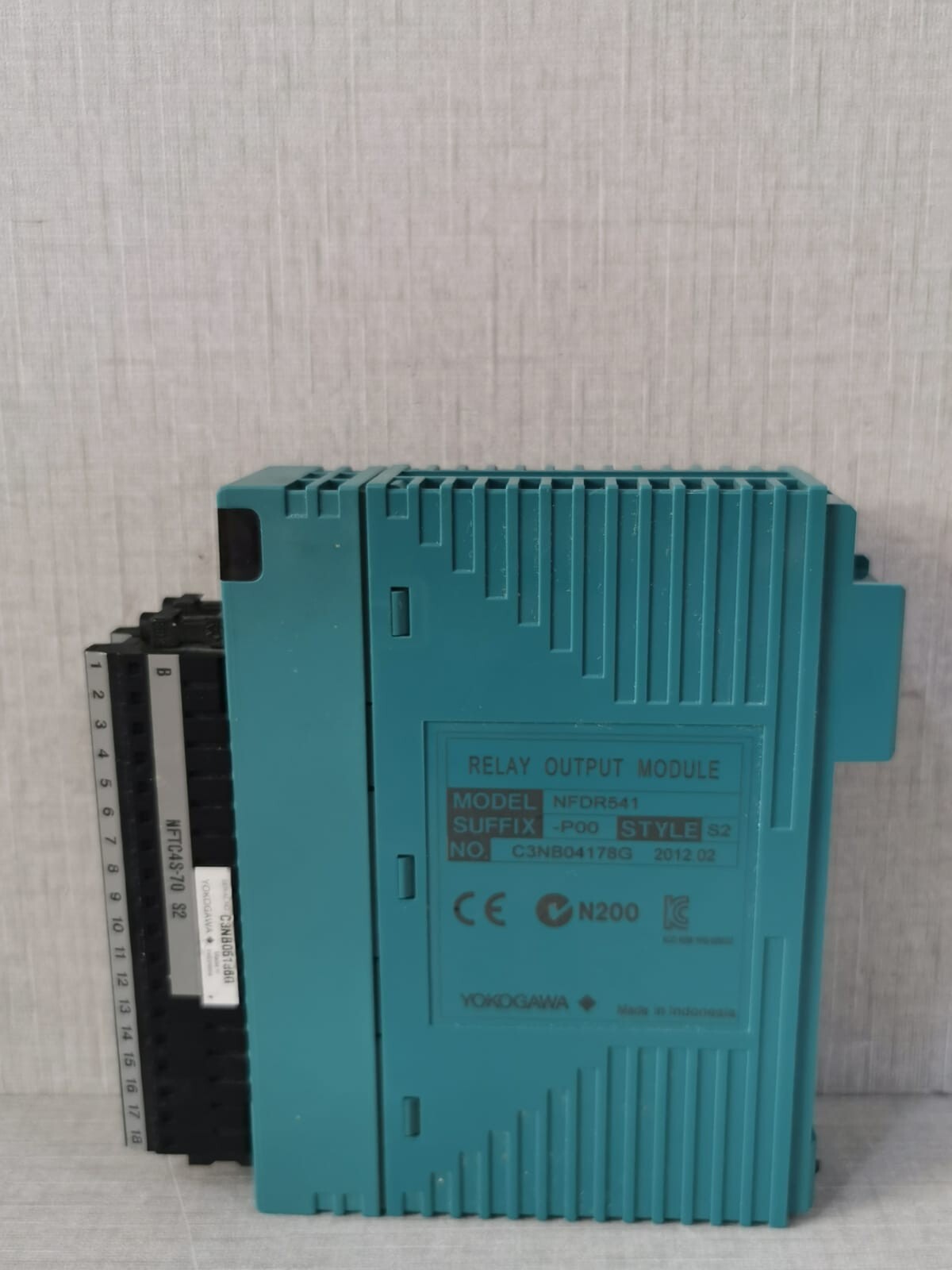 Yokogawa NFDR541-P00 STYLE S2 NFDR541 YOKOGAWA NFDR541-P00 STYLE S2 RELAY OUTPUT MODULE 7