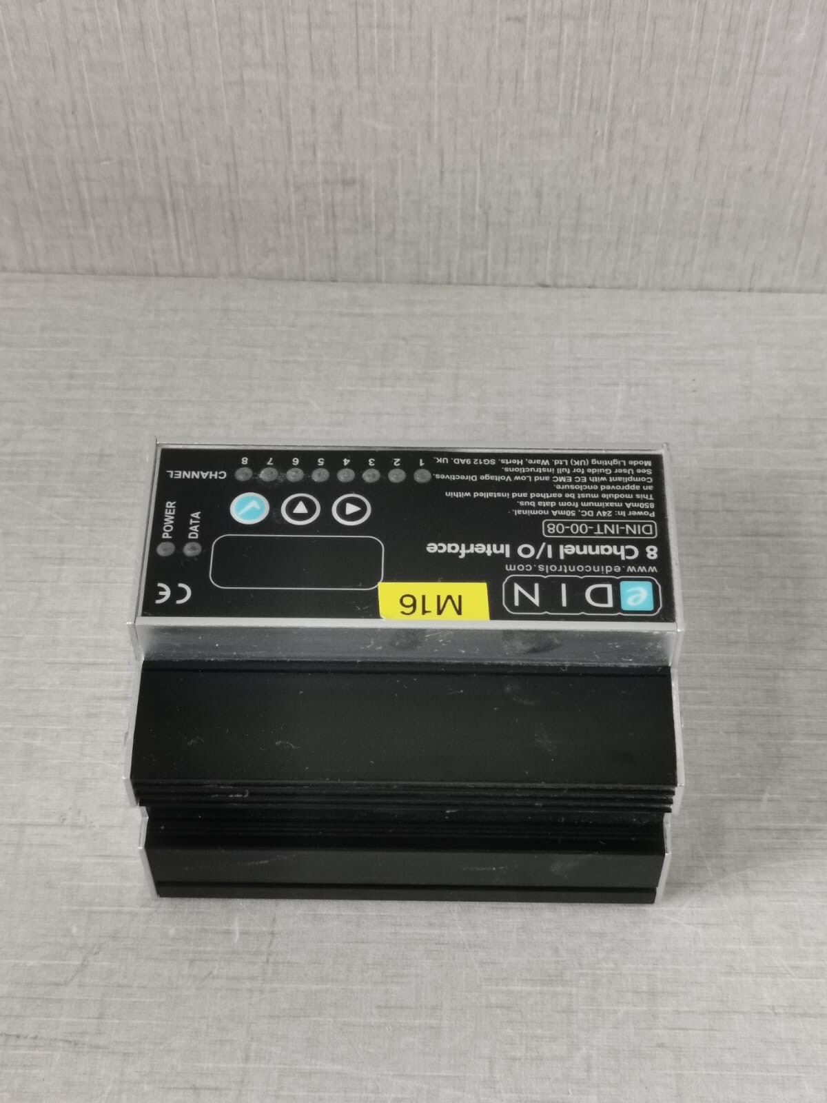 eDIN INT-00-08 EDIN DIN-INT-00-08 8 CHANNEL I/O INTERFACE 24VDC 50mA 8