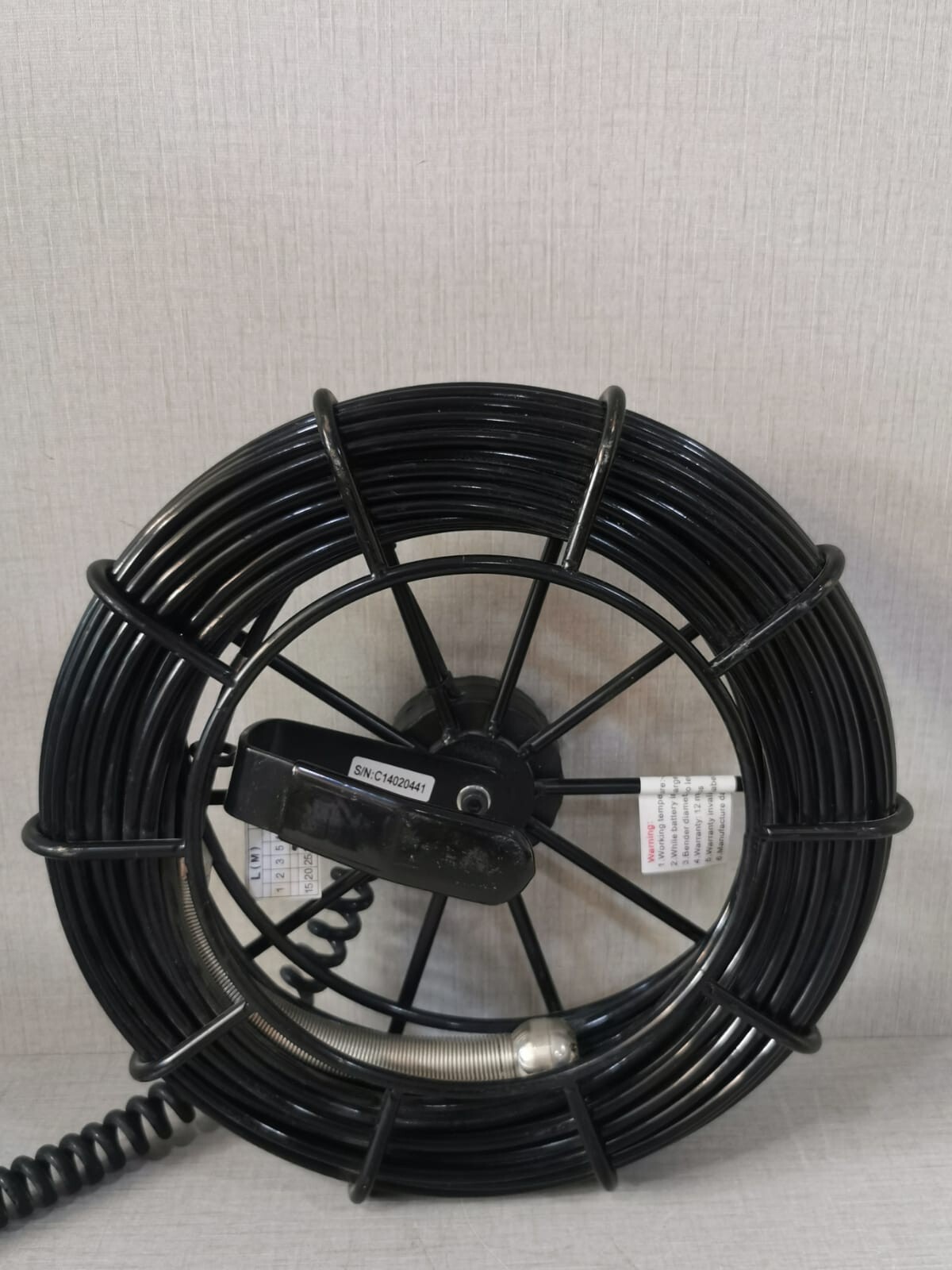 UNKNOWN 30M-CABLE PIPECONTROL INSPECTION CAMERA PROBE WITH 30M CABLE 7