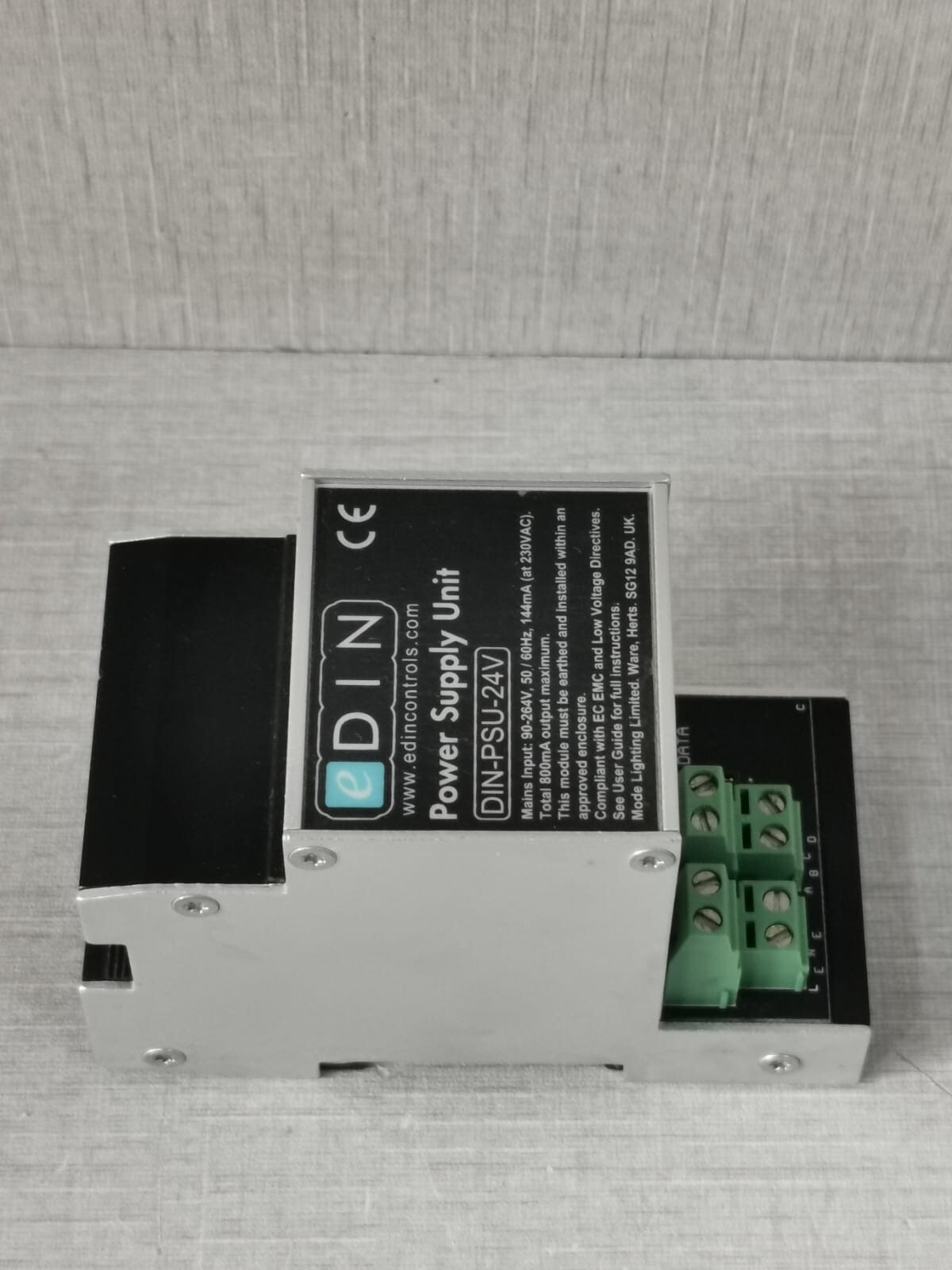 eDIN UNIT-90 eDIN DIN-PSU-24V POWER SUPPLY UNIT 90-264,50/60mA 230VAC 5