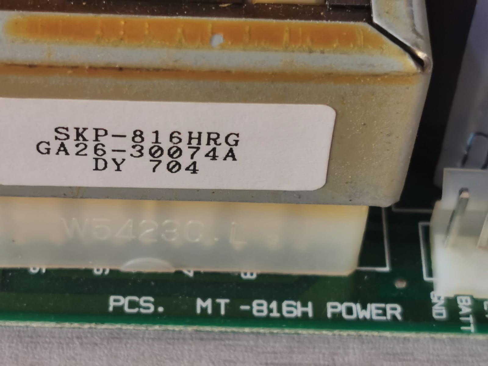 Unbranded MT-816H MT-816H Power Supply PCB Board GA41-10502A 3