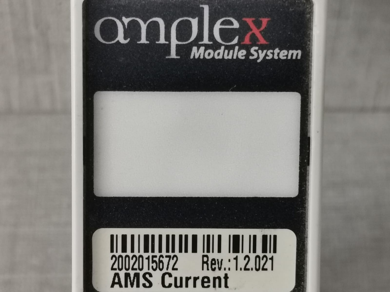 AMPLEX 2002015672 REV.1.2.021 AMPLEX AMS CURRENT 2002015672 REV.1.2.021 MODULE SYSTEM 2