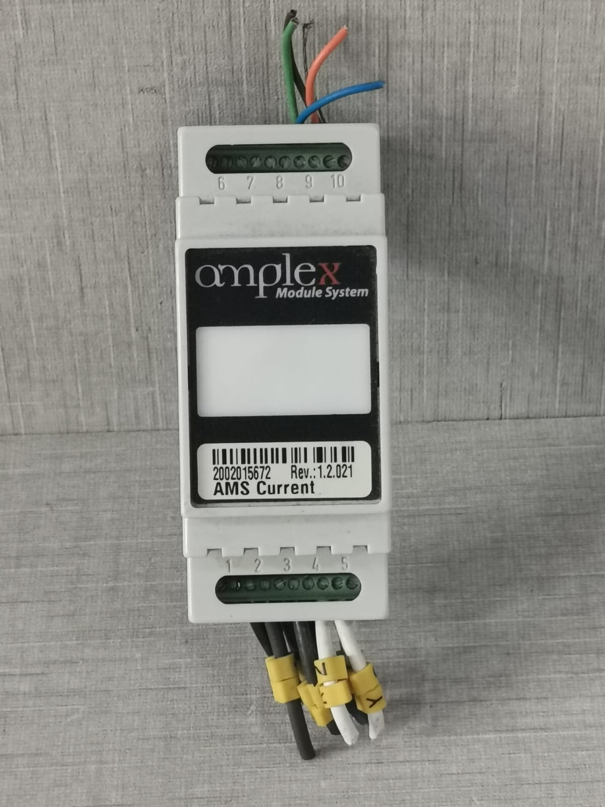 AMPLEX AMS CURRENT 2002015672 REV.1.2.021 MODULE SYSTEM