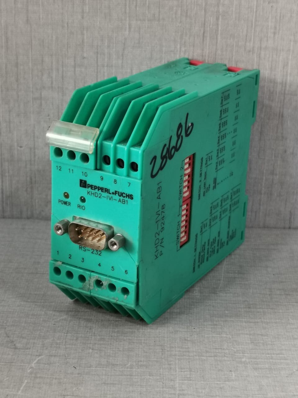 PEPPERL+FUCHS PN- 92478 PEPPERL+FUCHS KHD2-IVI-AB1 PN- 92478 BUS COUPLER 4